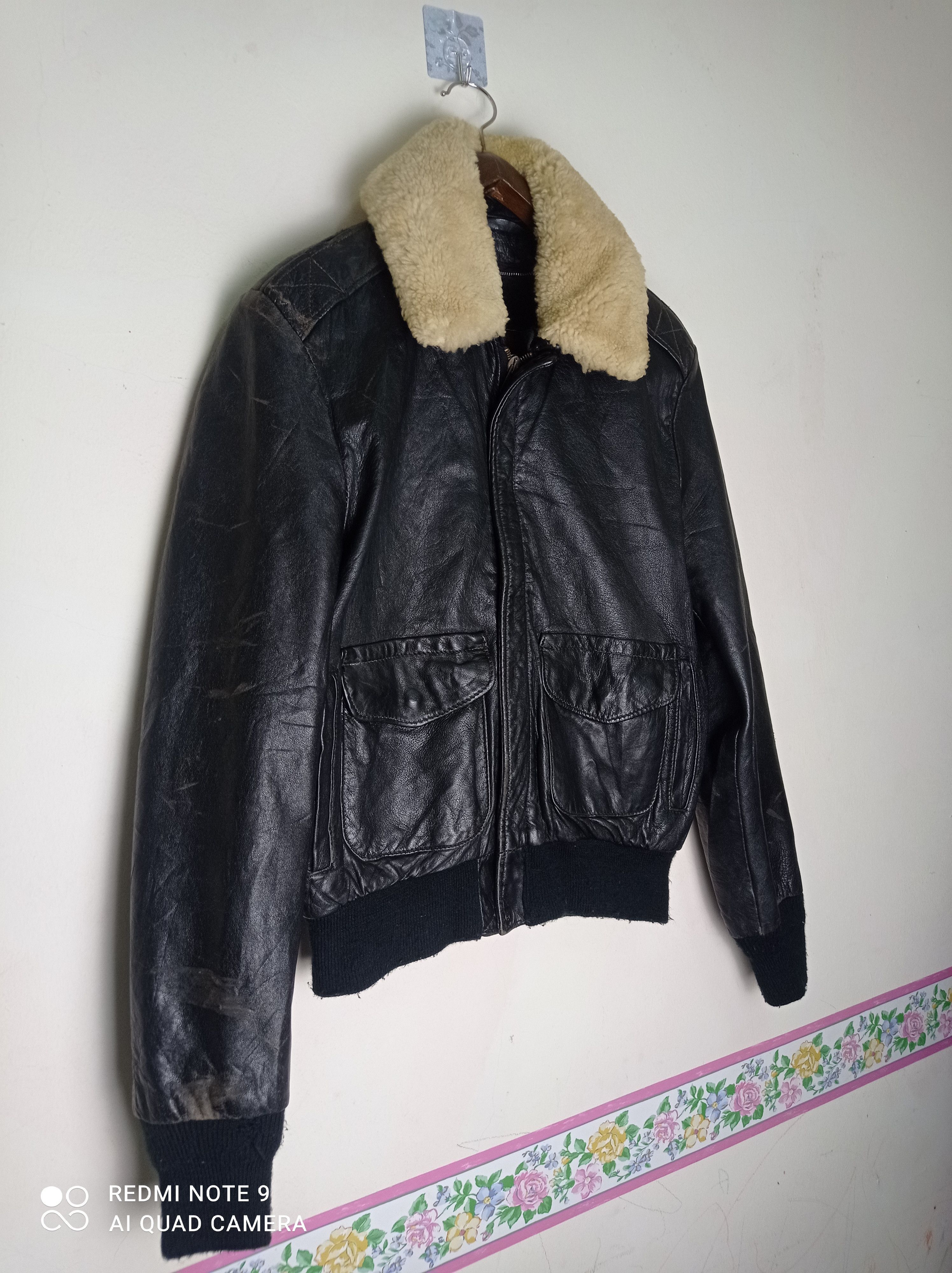 Schott 🔥Vintage Schott flight jacket Made In Usa🔥 Size US M / EU 48-50 / 2 - 3 Thumbnail