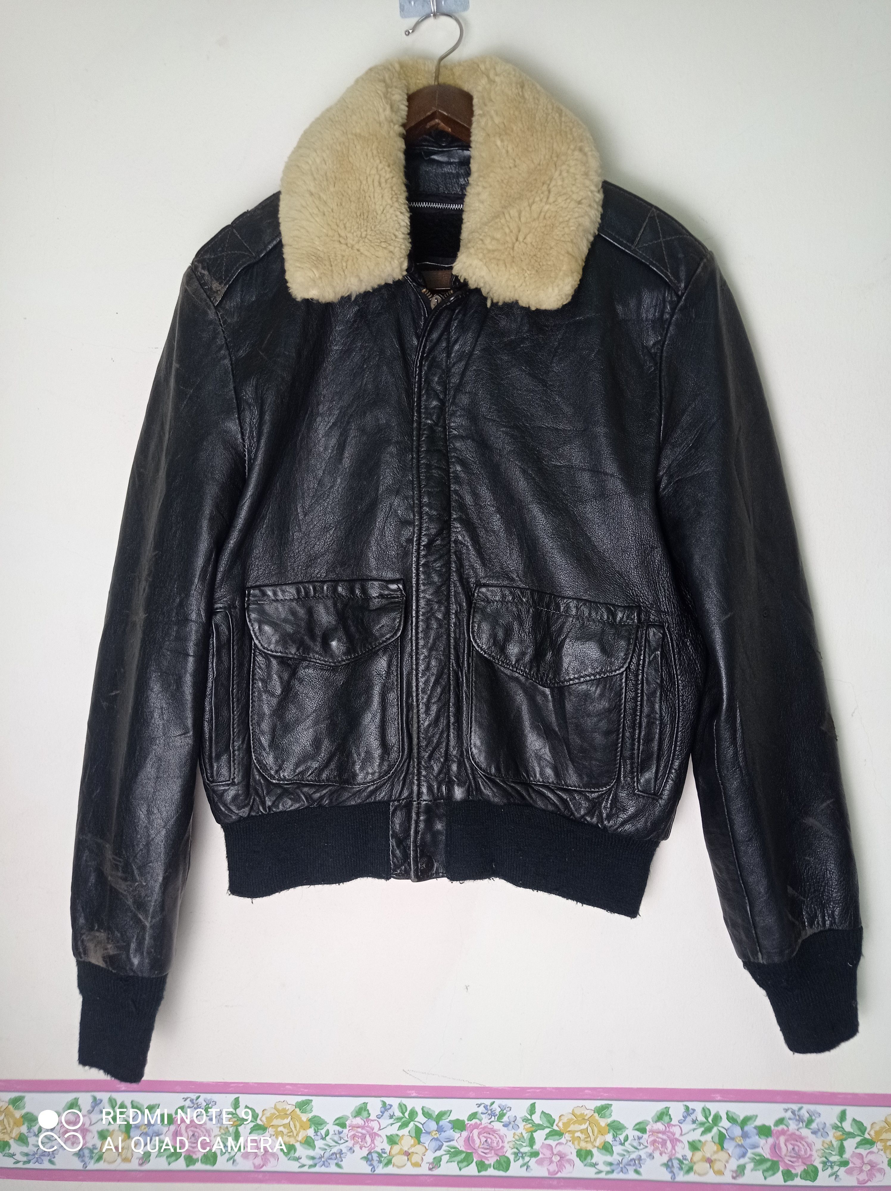 Schott 🔥Vintage Schott flight jacket Made In Usa🔥 Size US M / EU 48-50 / 2 - 1 Thumbnail