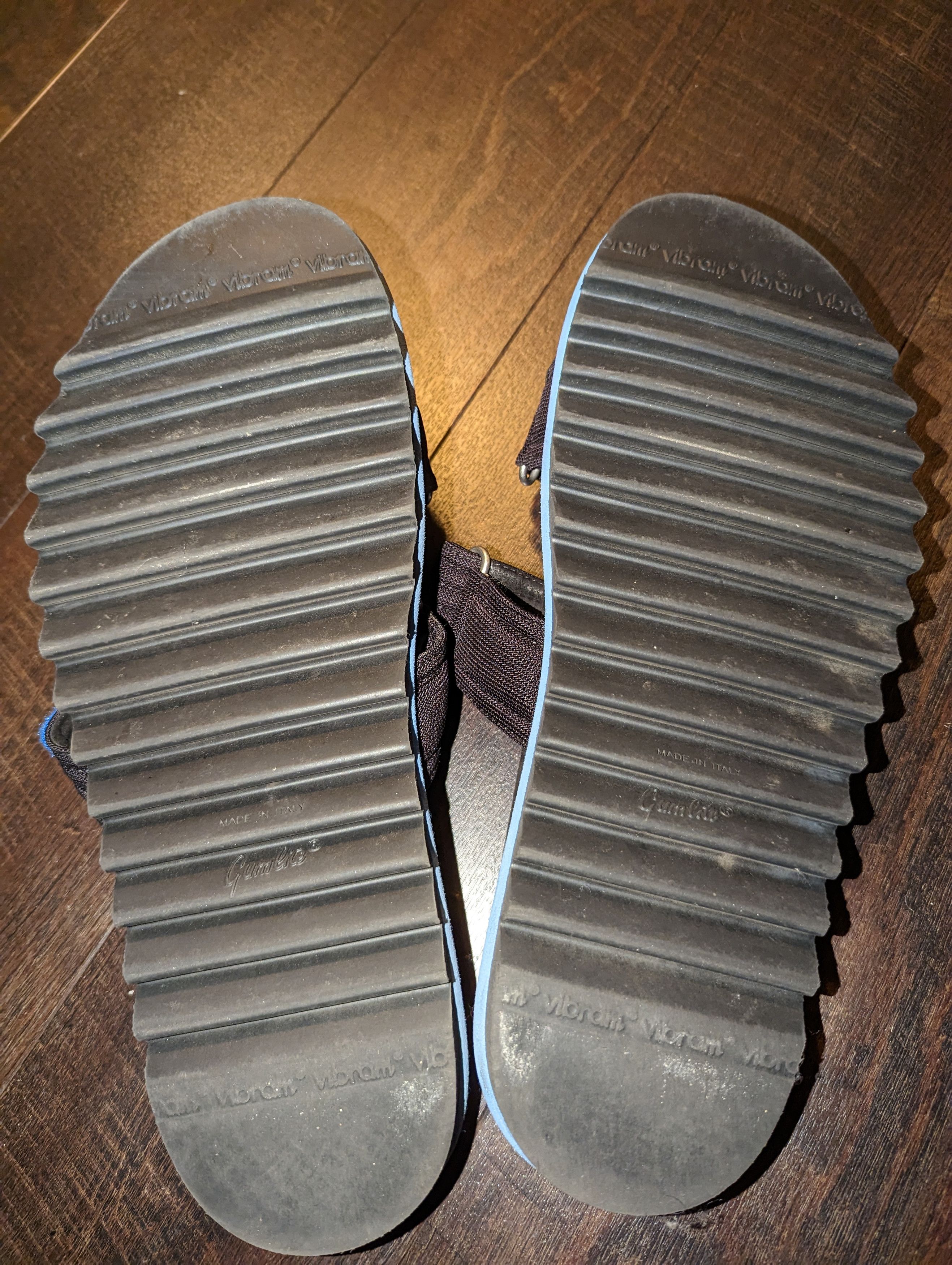 Dries Van Noten DRIES VAN NOTEN Canvas & Suede Slide Sandals Size US 11.5 / EU 44-45 - 3 Thumbnail