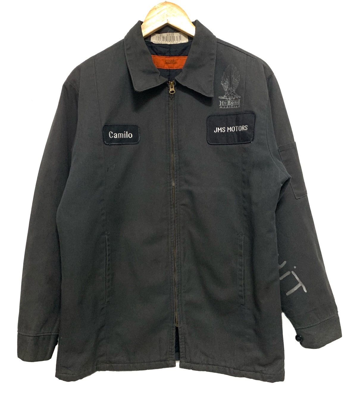 Designer × Japanese Brand × Sports Specialties 🇯🇵 Vintage JMS MOTORS JESUS DIED Jacket Size US M / EU 48-50 / 2 - 5 Thumbnail