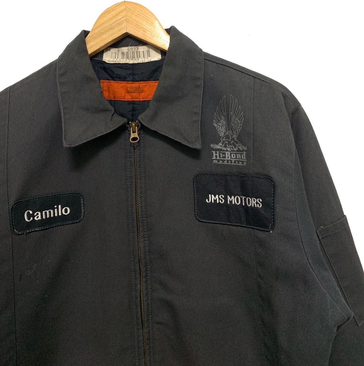 Designer × Japanese Brand × Sports Specialties 🇯🇵 Vintage JMS MOTORS JESUS DIED Jacket Size US M / EU 48-50 / 2 - 4 Thumbnail
