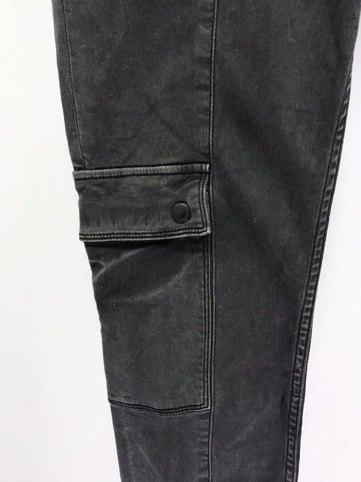 Neil Barrett ❄Black Barret Neil Barrett Skinny Pant Faded Grey Stretch Size US 31 - 5 Thumbnail