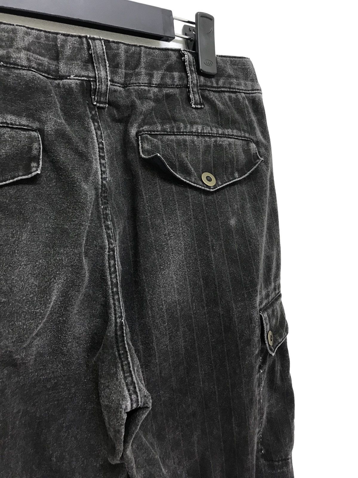 Japanese Brand No Concept But Good Sense Cargo Pant Striped Regular 39🟦 Size US 33 - 12 Thumbnail