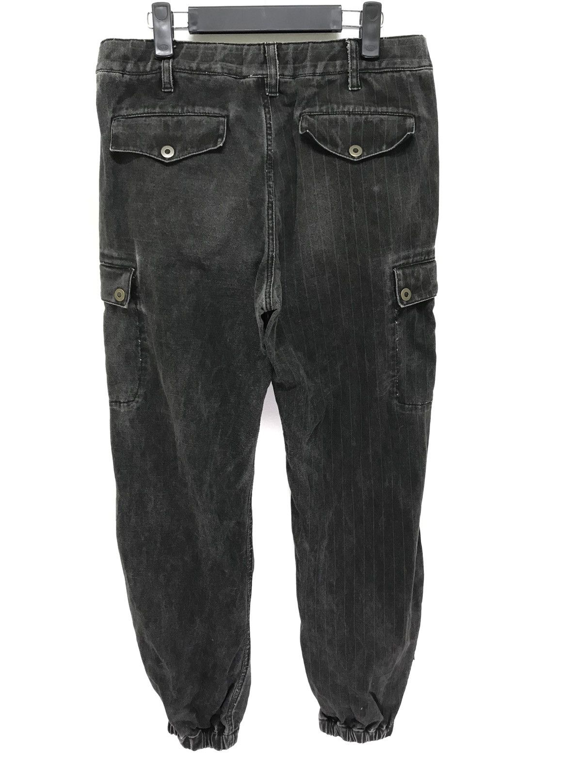 Japanese Brand No Concept But Good Sense Cargo Pant Striped Regular 39🟦 Size US 33 - 10 Thumbnail
