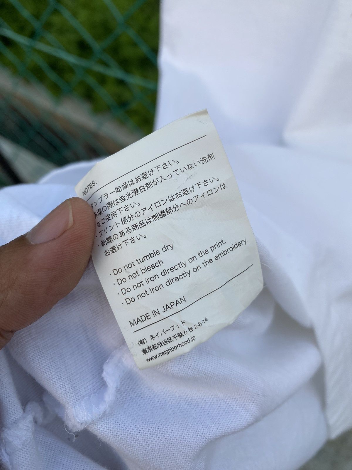 Japanese Brand × Neighborhood Neighborhood Spellout Long Sleeve Tee Size US M / EU 48-50 / 2 - 8 Thumbnail