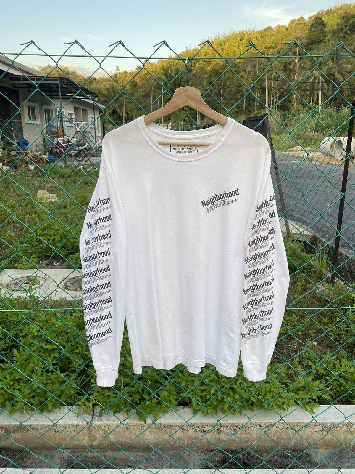 Japanese Brand × Neighborhood Neighborhood Spellout Long Sleeve Tee Size US M / EU 48-50 / 2 - 1 Thumbnail