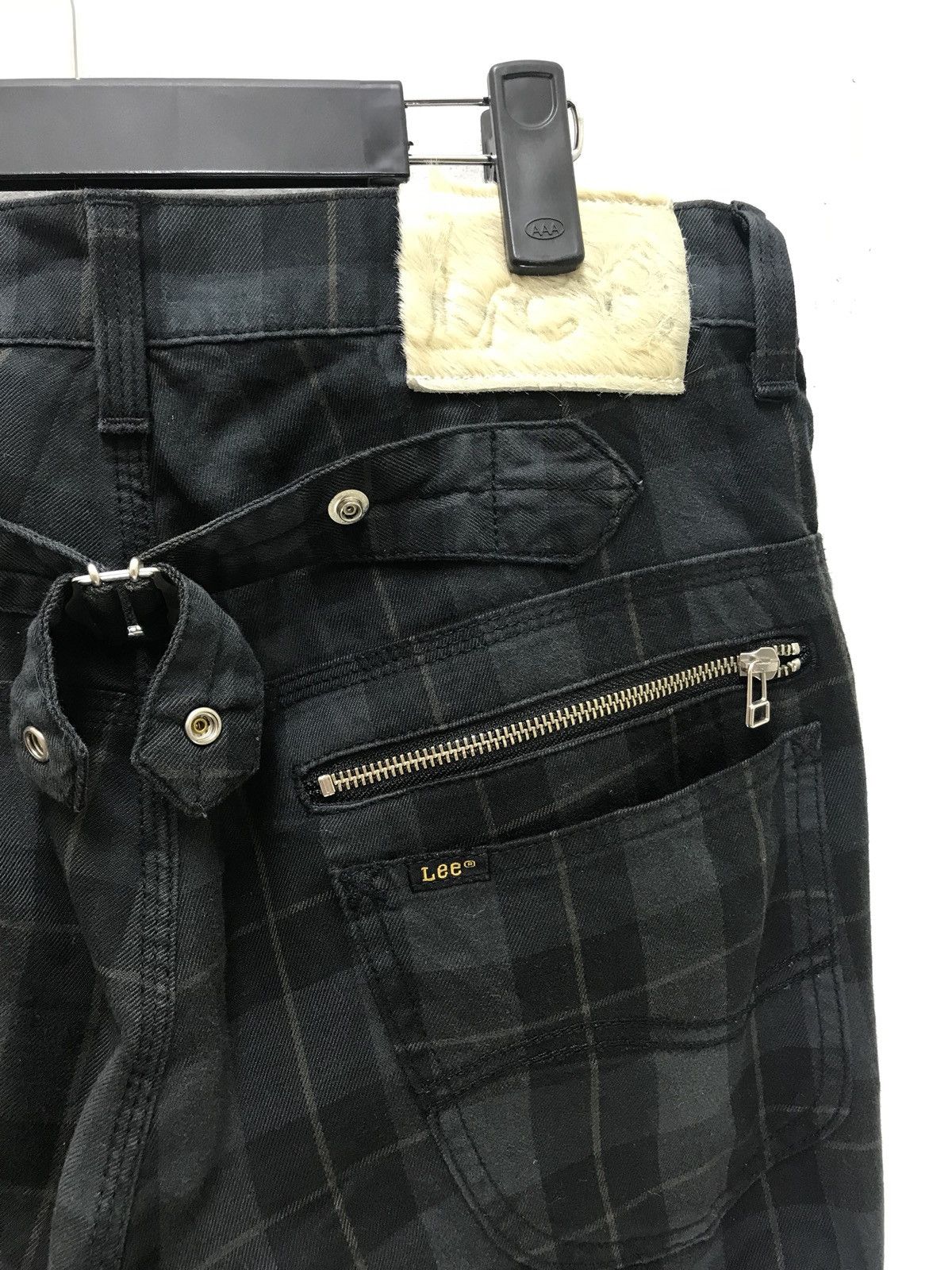 Lee Lee Cowboy Slim Pant Stretchable Tartan Plaid Size US 32 / EU 48 - 10 Thumbnail