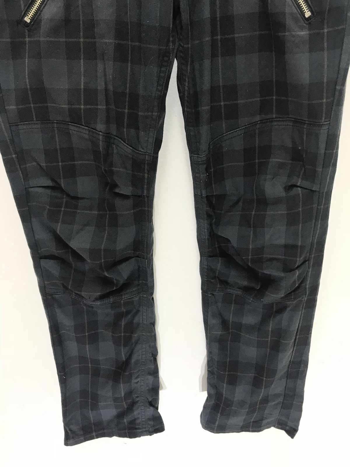Lee Lee Cowboy Slim Pant Stretchable Tartan Plaid Size US 32 / EU 48 - 2 Thumbnail