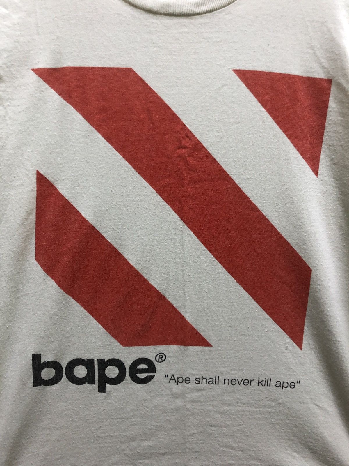 Bape Ape Shall Never Kill Ape Long Sleeve Tee Size US S / EU 44-46 / 1 - 4 Thumbnail