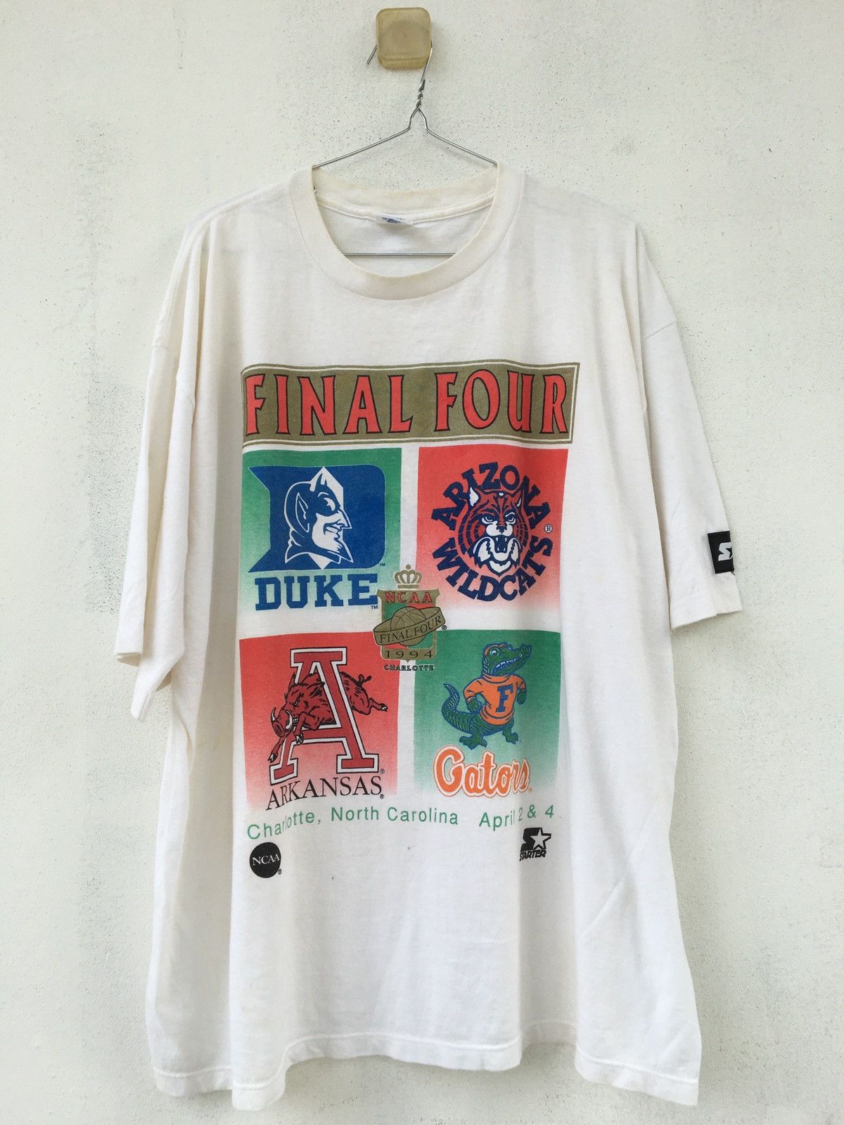 Starter Vintage Starter Final Four 1994 Charlotte North Carolina Size US XL / EU 56 / 4 - 1 Thumbnail