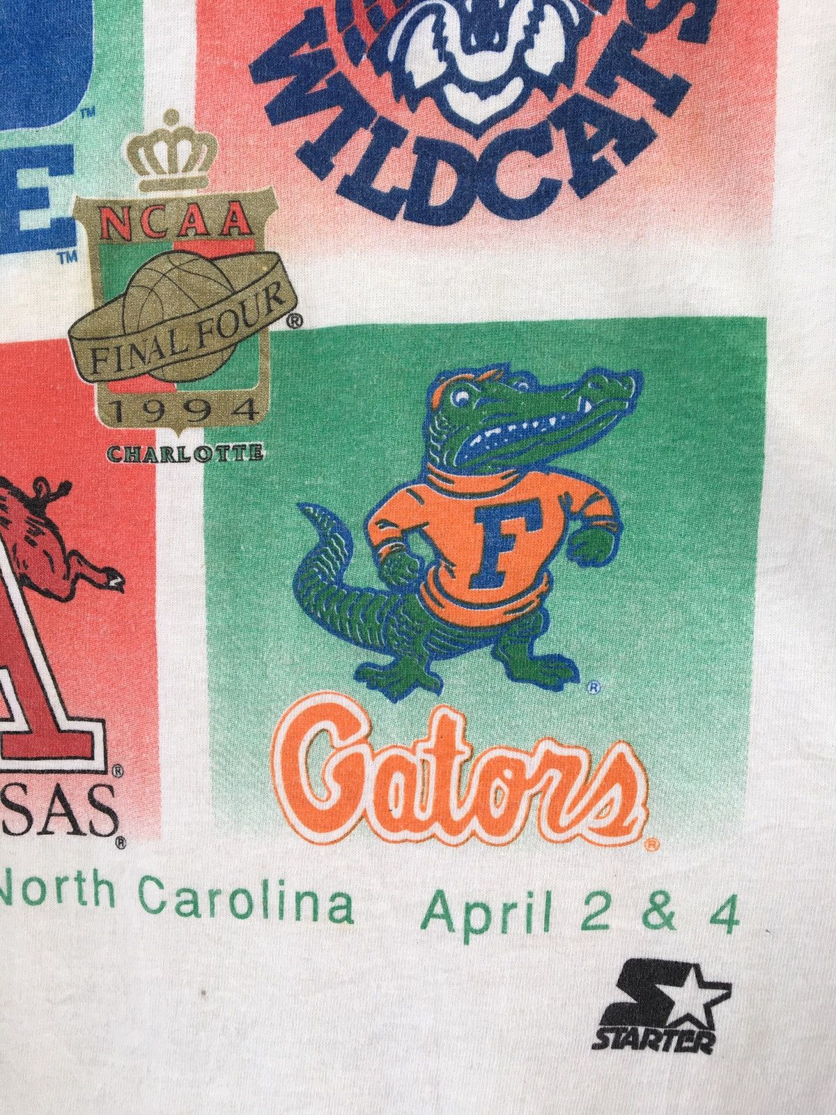 Starter Vintage Starter Final Four 1994 Charlotte North Carolina Size US XL / EU 56 / 4 - 3 Thumbnail