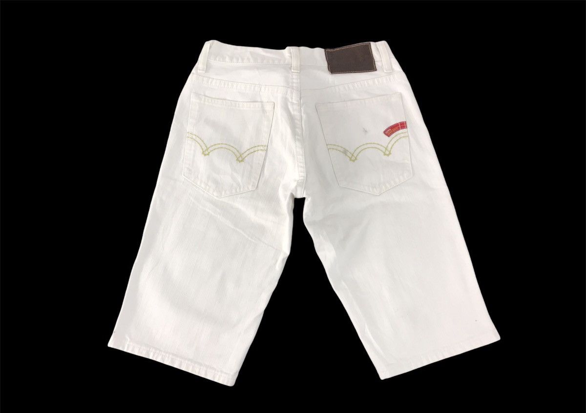 Edwin × Vintage Edwin Short Pant White Denim Jeans Pant Street Fashion Size US 31 - 2 Thumbnail