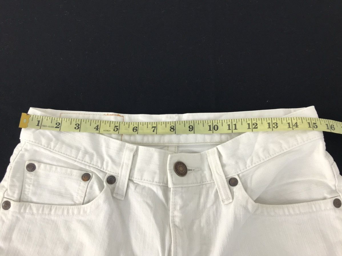 Edwin × Vintage Edwin Short Pant White Denim Jeans Pant Street Fashion Size US 31 - 9 Thumbnail