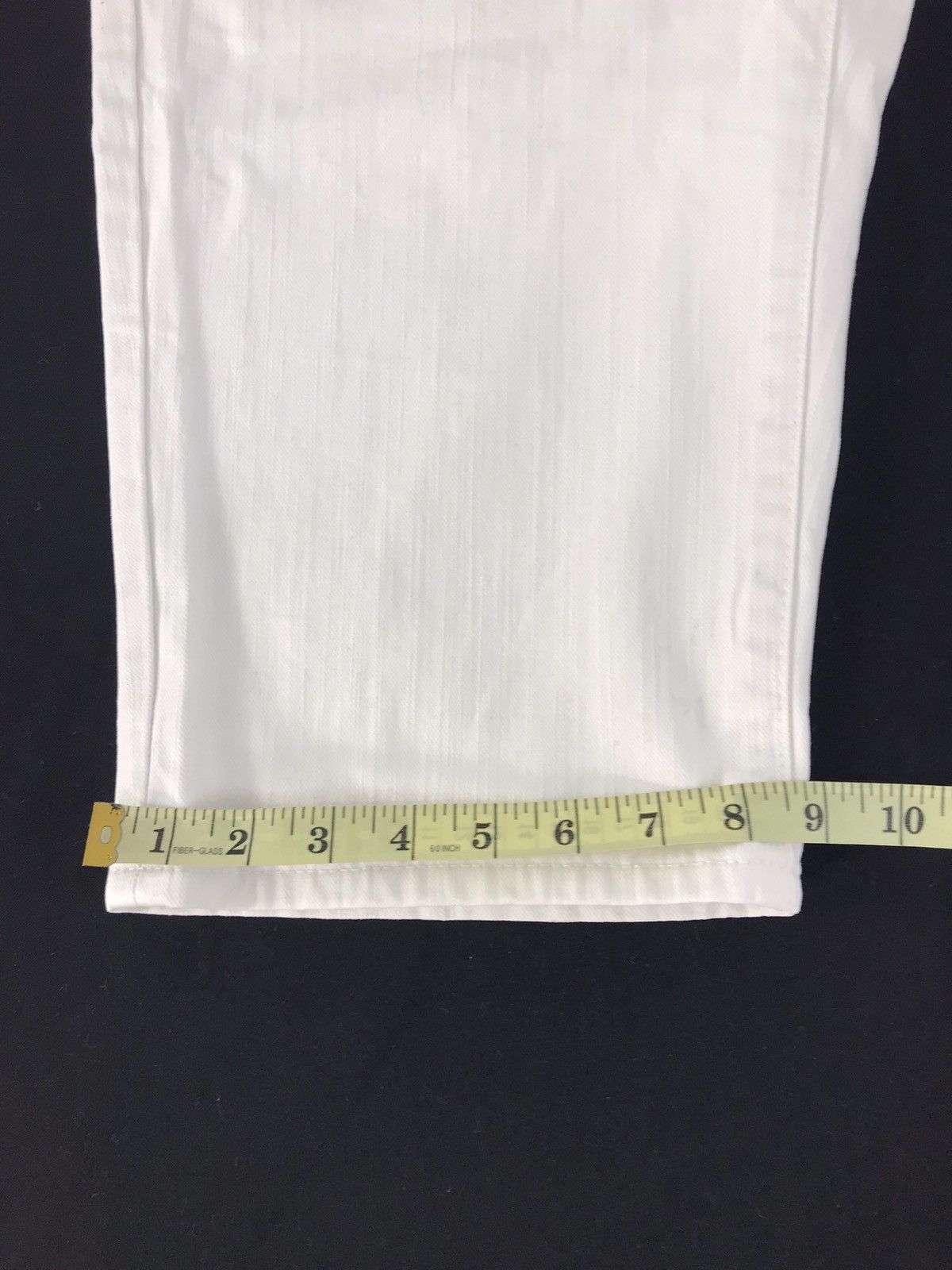 Edwin × Vintage Edwin Short Pant White Denim Jeans Pant Street Fashion Size US 31 - 14 Thumbnail