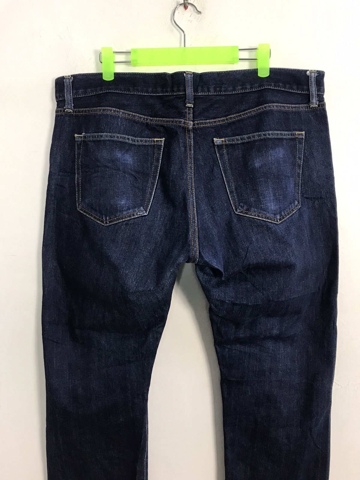 Japanese Brand × Uniqlo Uniqlo Selvedge Indigo Denim Regular Fit Cut Style Waist 38 Size US 38 / EU 54 - 5 Thumbnail