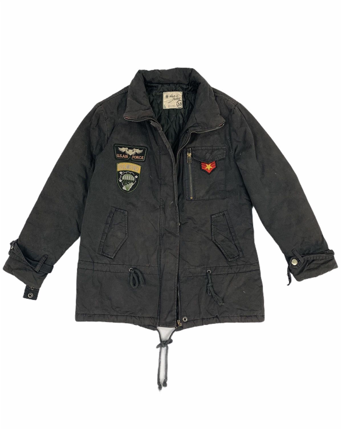 Other PRO JEAN USAF Patchwork Badges Military Bomber Parka Jacket Size US S / EU 44-46 / 1 - 3 Thumbnail