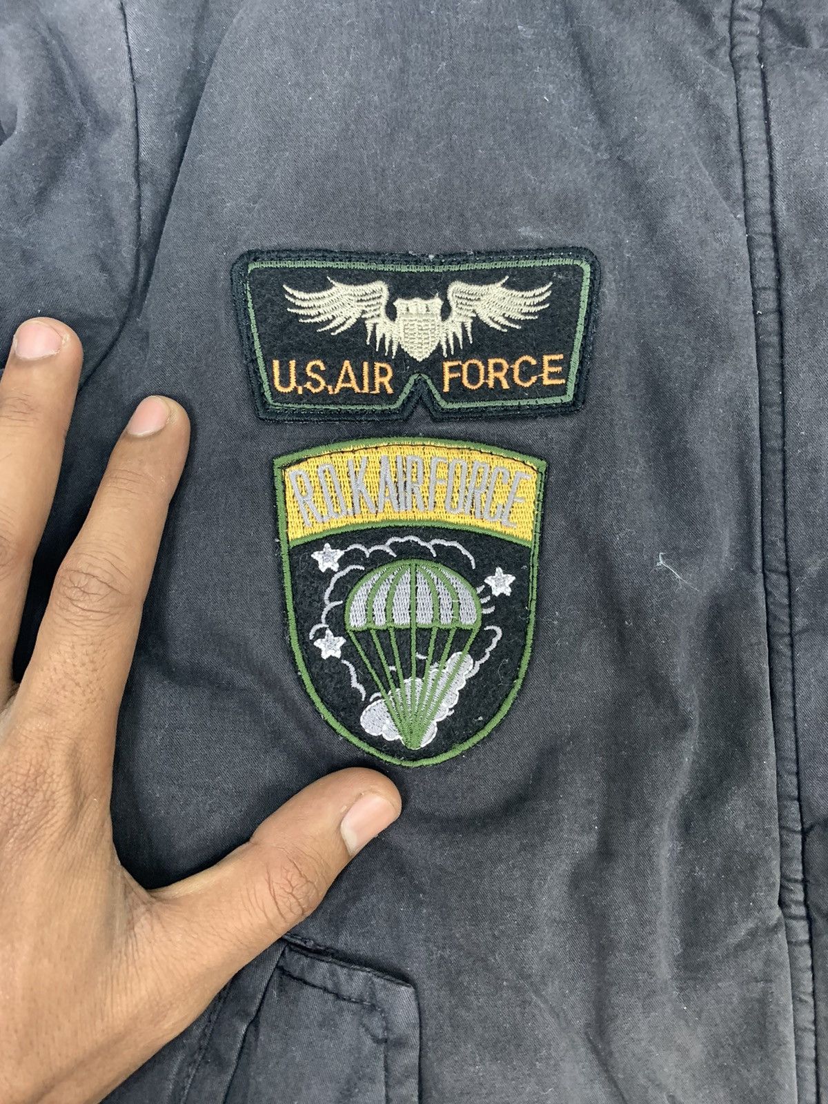 Other PRO JEAN USAF Patchwork Badges Military Bomber Parka Jacket Size US S / EU 44-46 / 1 - 10 Thumbnail