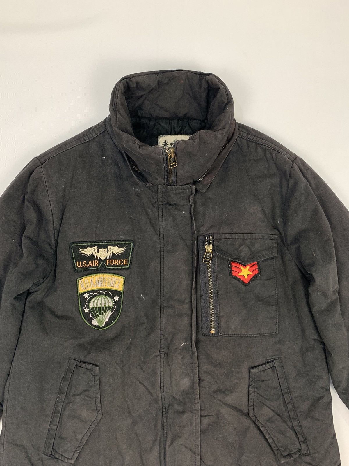 Other PRO JEAN USAF Patchwork Badges Military Bomber Parka Jacket Size US S / EU 44-46 / 1 - 6 Thumbnail