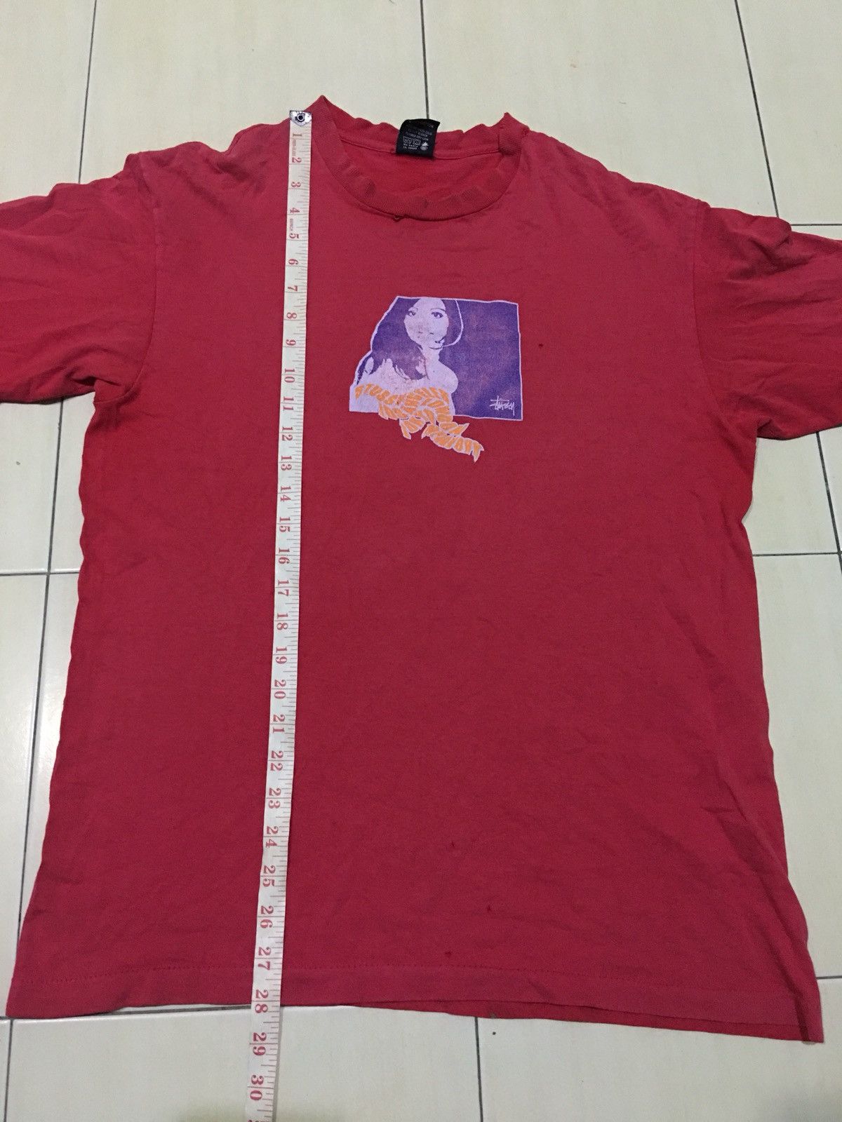 Rap Tees × Stussy Vintage 90s Stussy rap tee hype beast swag shirt Size US L / EU 52-54 / 3 - 8 Thumbnail