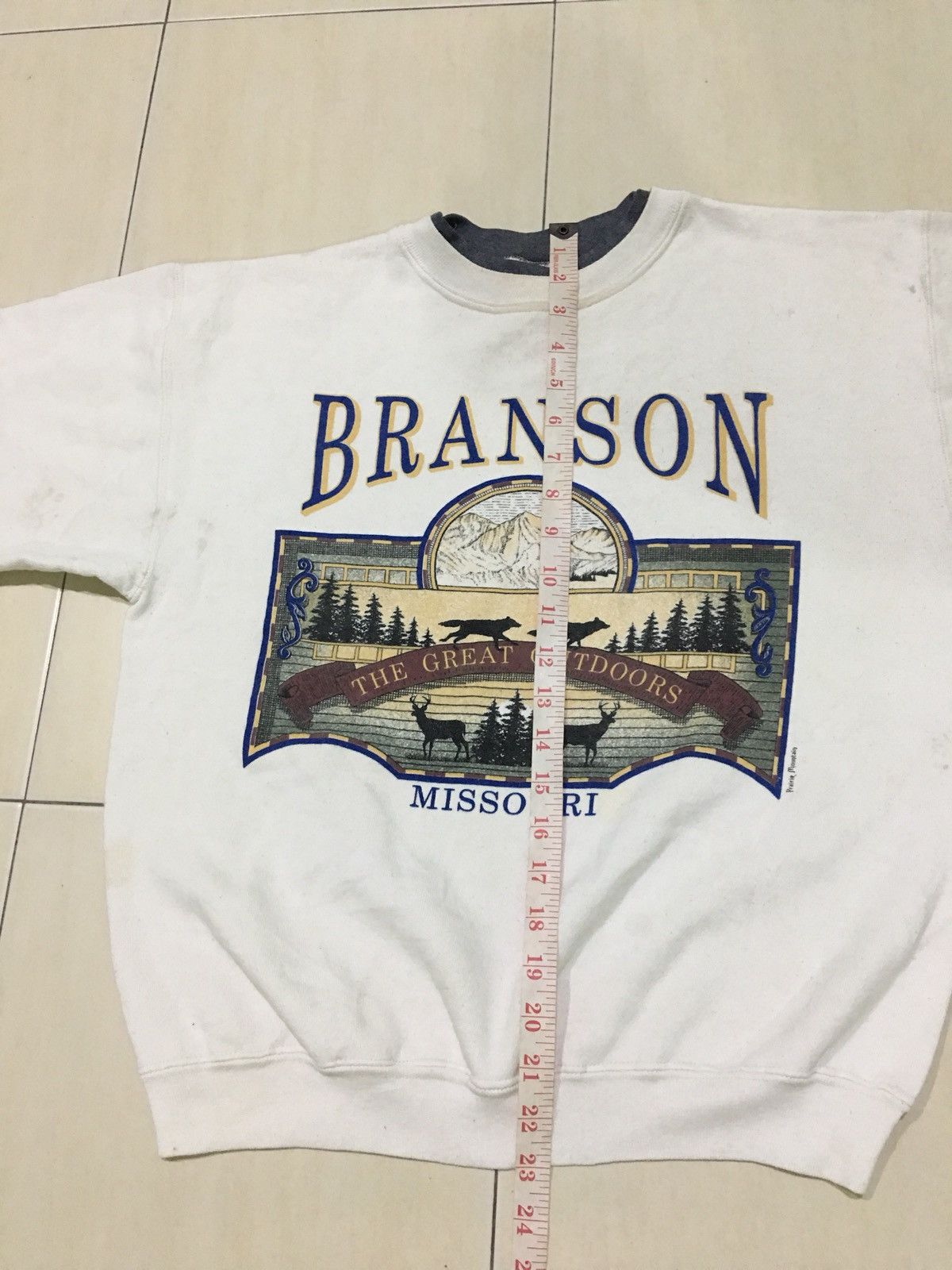 Vintage Vintage Branson Animal Illustration Crewneck Pullover Size US M / EU 48-50 / 2 - 7 Thumbnail