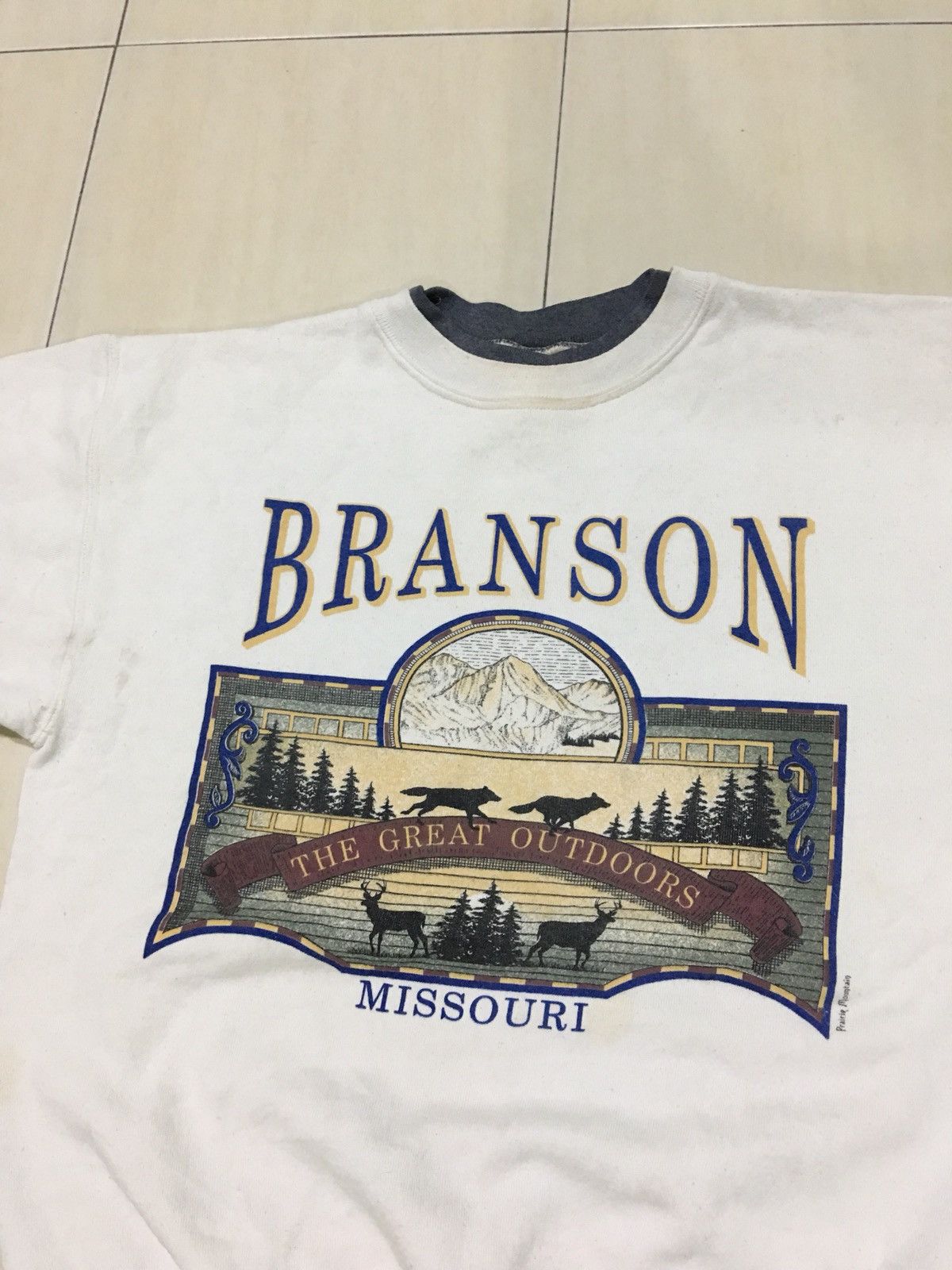 Vintage Vintage Branson Animal Illustration Crewneck Pullover Size US M / EU 48-50 / 2 - 5 Thumbnail