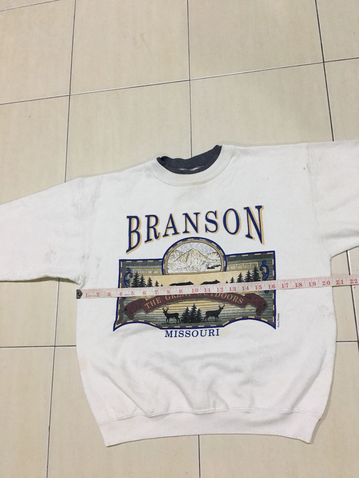 Vintage Vintage Branson Animal Illustration Crewneck Pullover Size US M / EU 48-50 / 2 - 6 Thumbnail