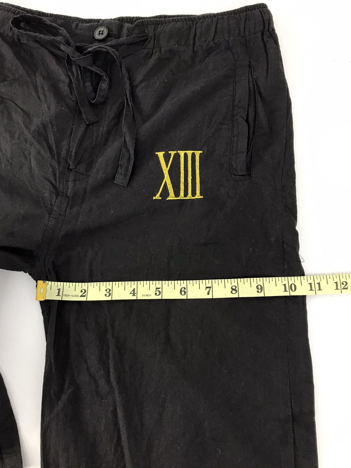 Japanese Brand × Vintage Thirteen Japan XIII Short pant Hiking Black Size US 31 - 12 Thumbnail