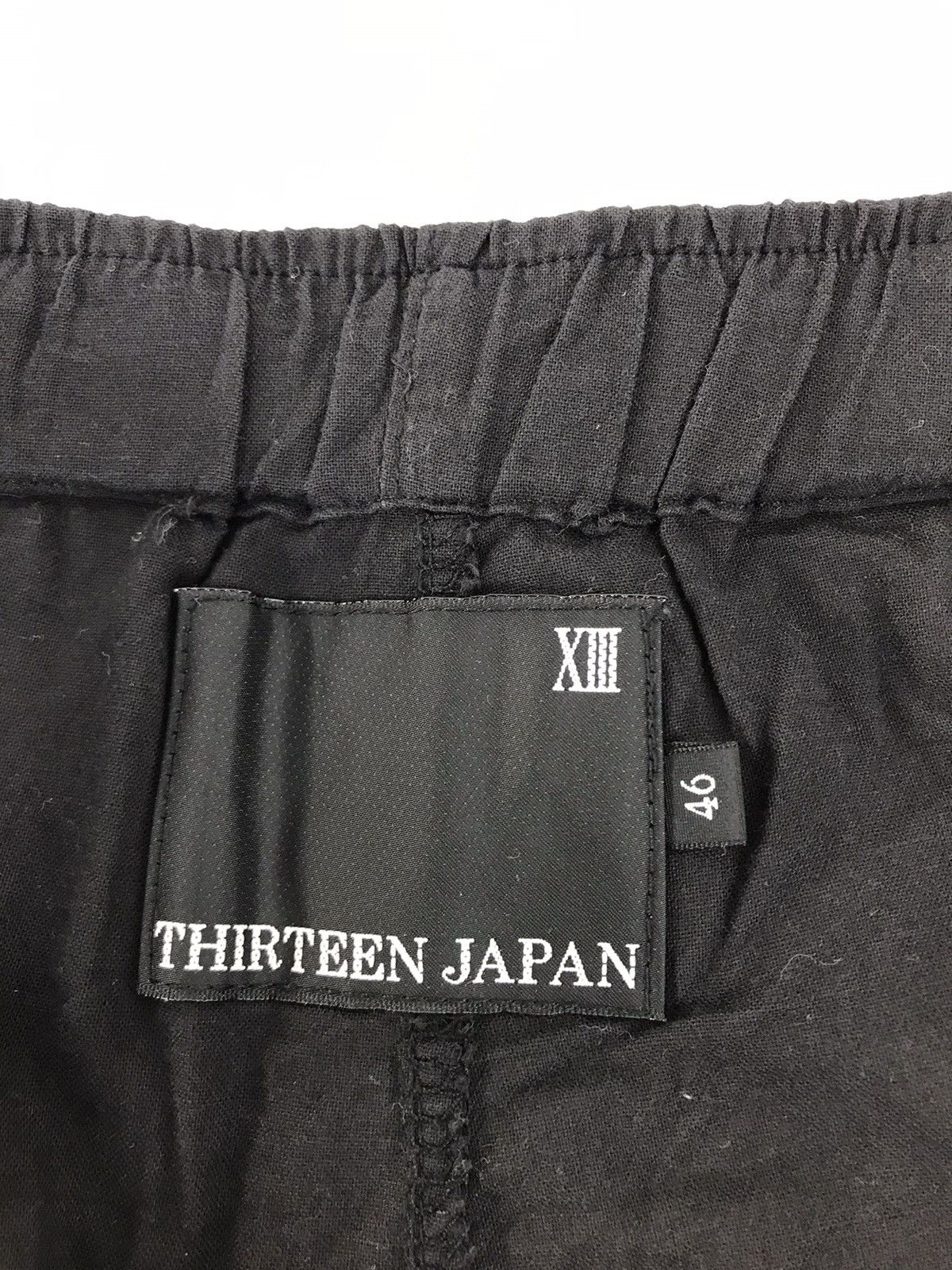 Japanese Brand × Vintage Thirteen Japan XIII Short pant Hiking Black Size US 31 - 5 Thumbnail