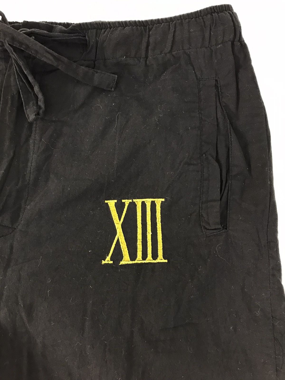Japanese Brand × Vintage Thirteen Japan XIII Short pant Hiking Black Size US 31 - 3 Thumbnail