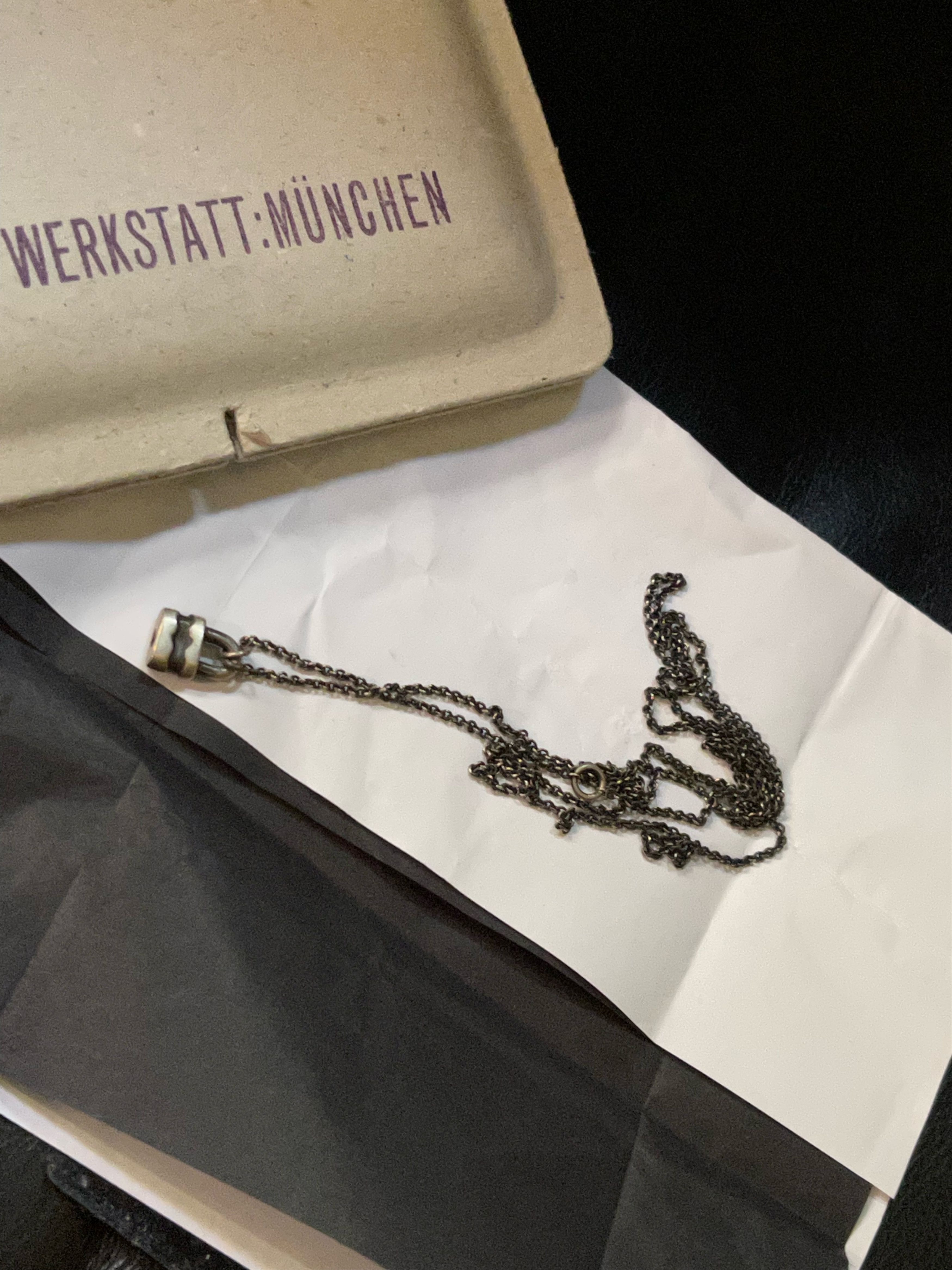 Werkstatt Munchen Necklace Curb Chain Snap Link | Grailed