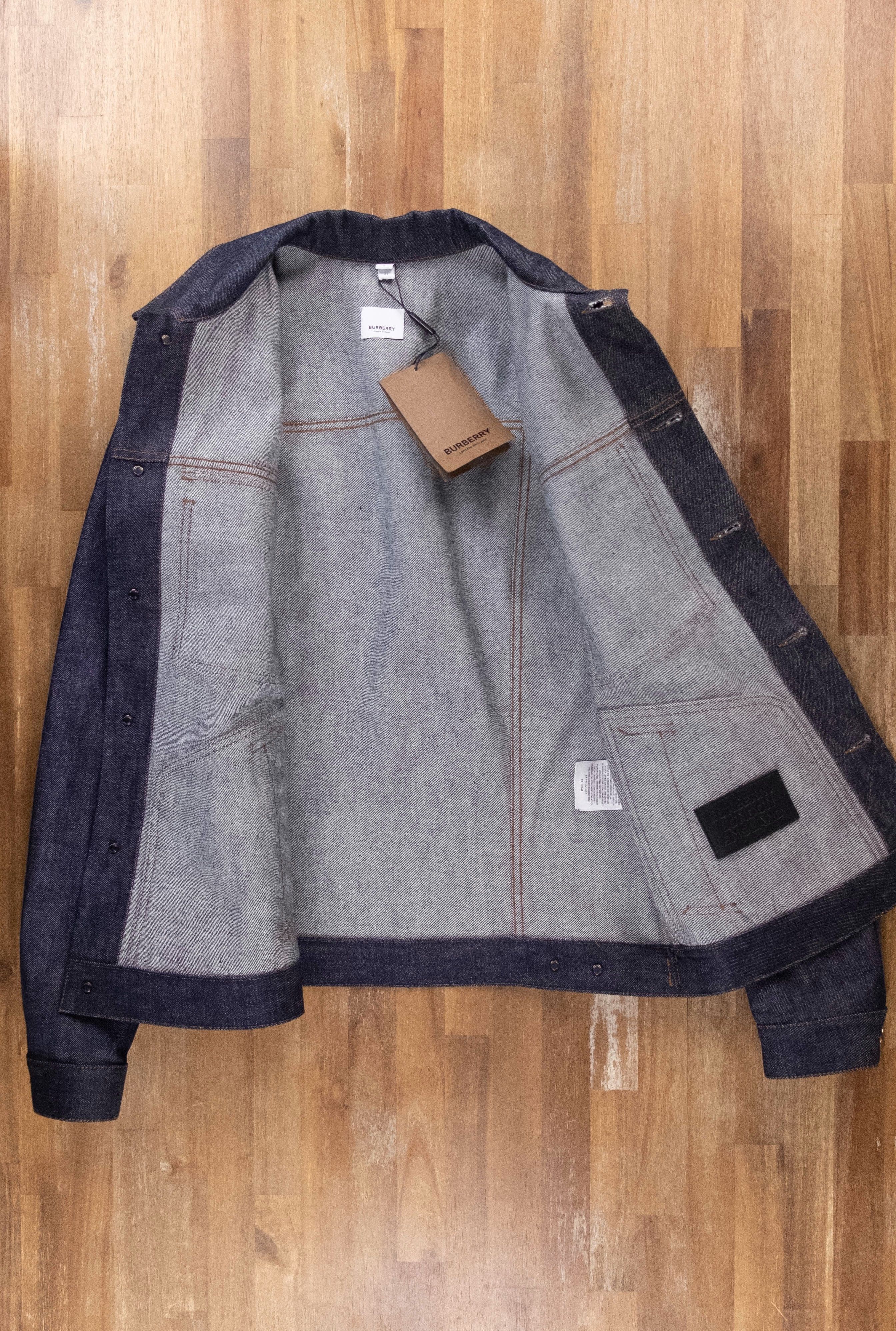 Burberry BURBERRY slim selvedge blue denim jacket 52 EU / Large Size US L / EU 52-54 / 3 - 7 Thumbnail