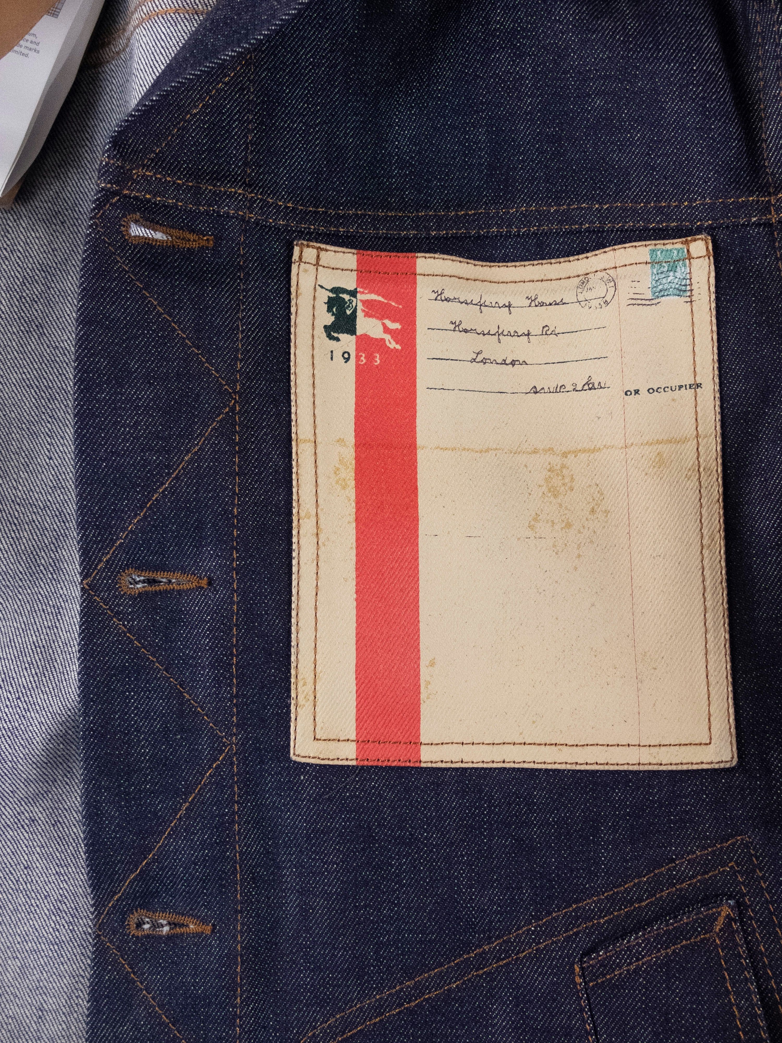 Burberry BURBERRY slim selvedge blue denim jacket 52 EU / Large Size US L / EU 52-54 / 3 - 12 Thumbnail