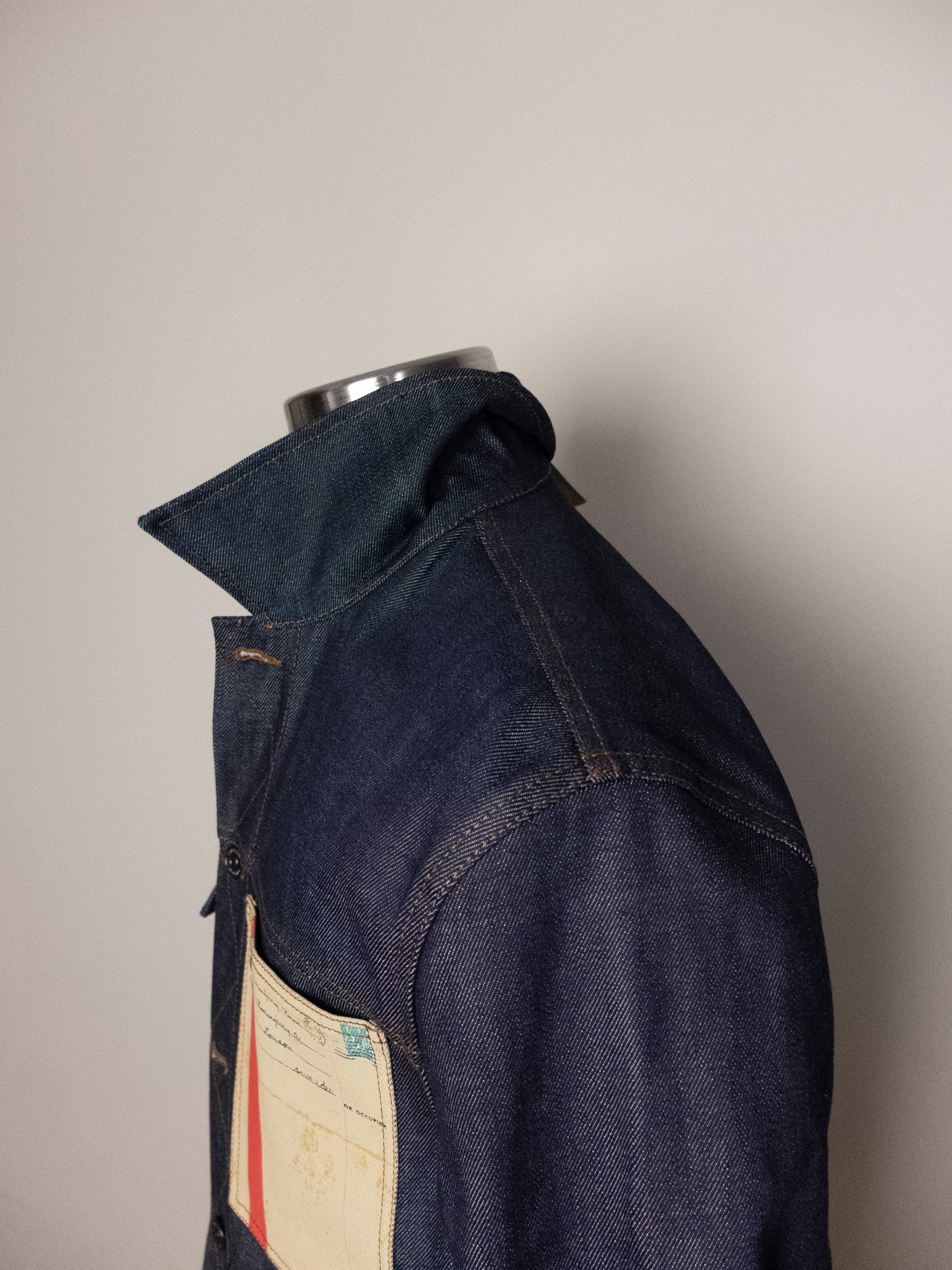 Burberry BURBERRY slim selvedge blue denim jacket 52 EU / Large Size US L / EU 52-54 / 3 - 5 Thumbnail