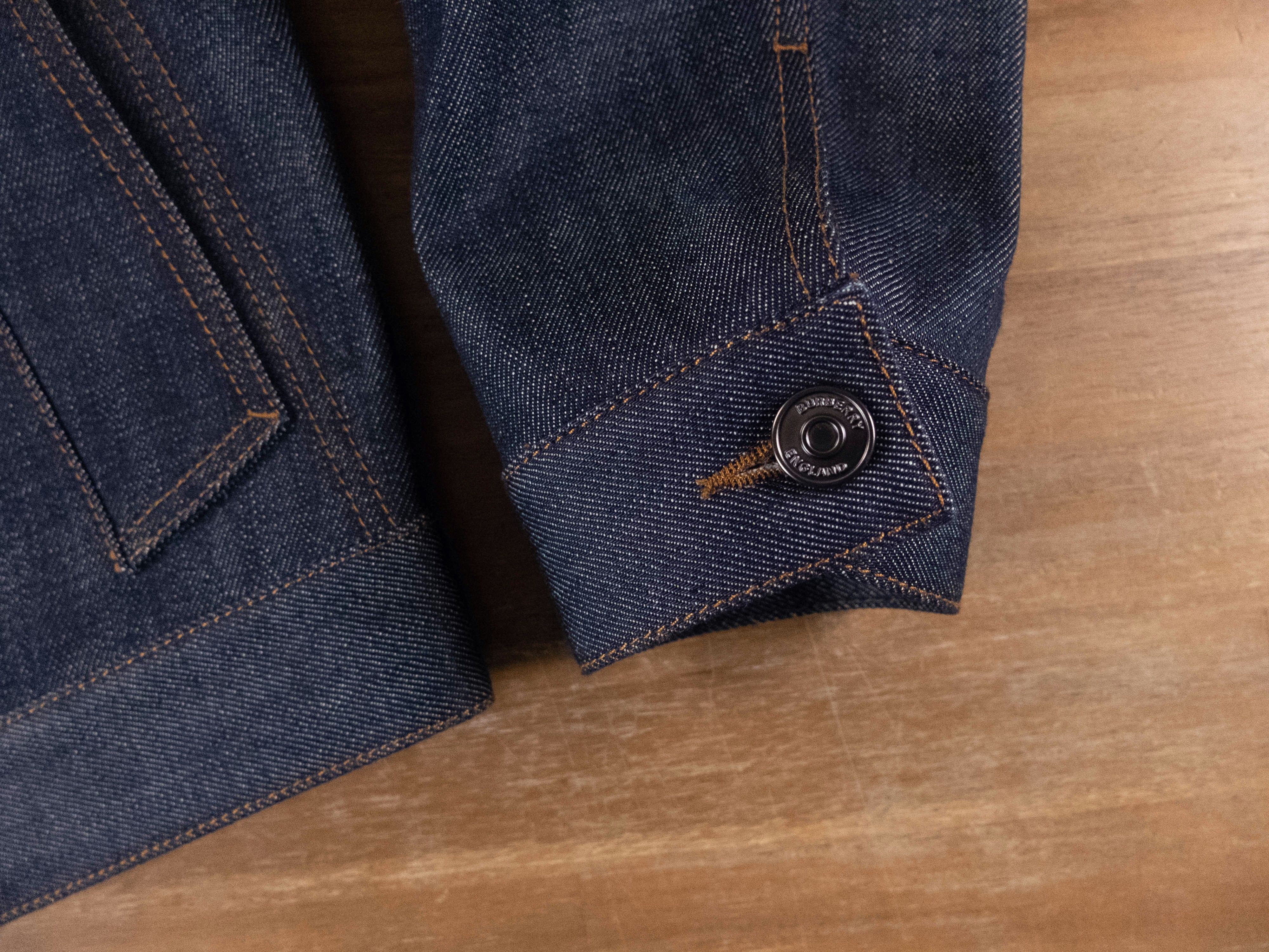 Burberry BURBERRY slim selvedge blue denim jacket 52 EU / Large Size US L / EU 52-54 / 3 - 13 Thumbnail