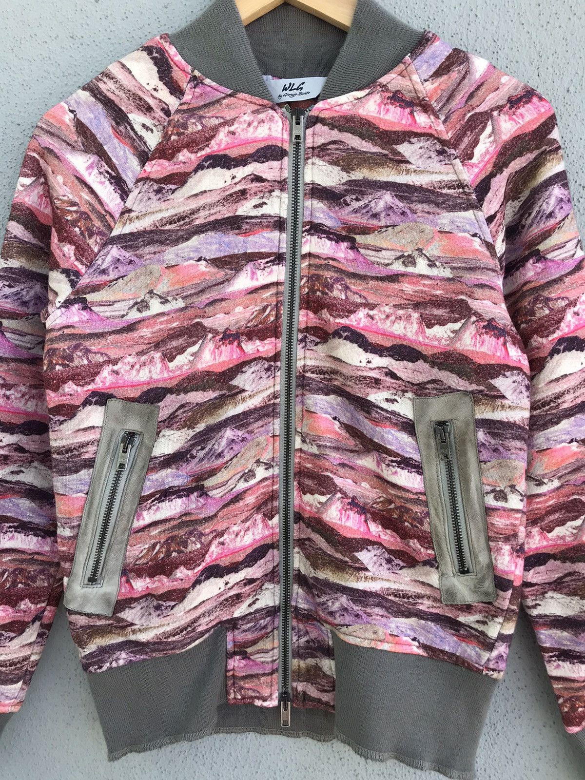 Giorgio Brato WLG by Giorgio Brato Over Print Jacket With Leather Size M / US 6-8 / IT 42-44 - 2 Thumbnail