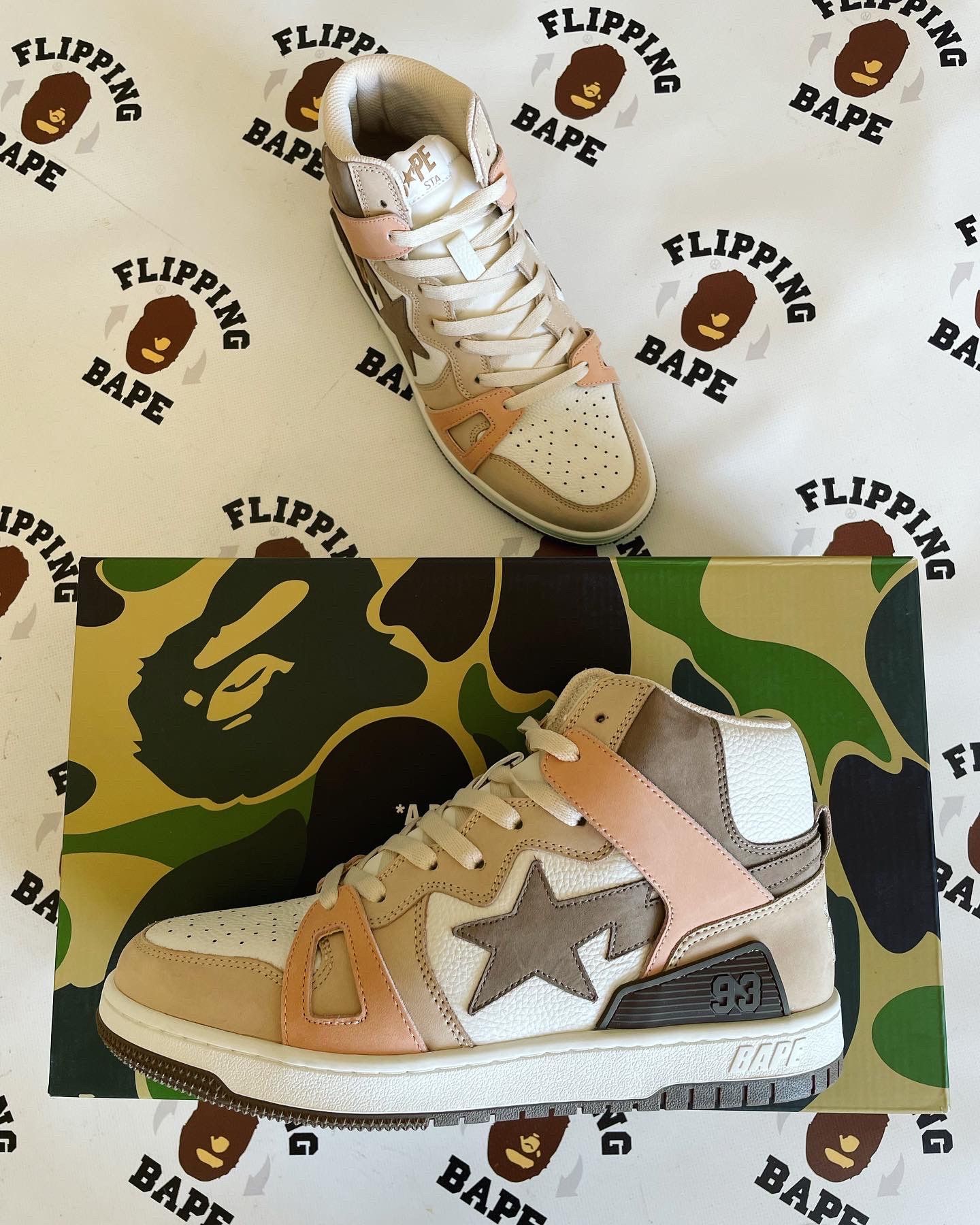 Bape BAPE STA 93 HI Size US 11 / EU 44 - 2 Thumbnail