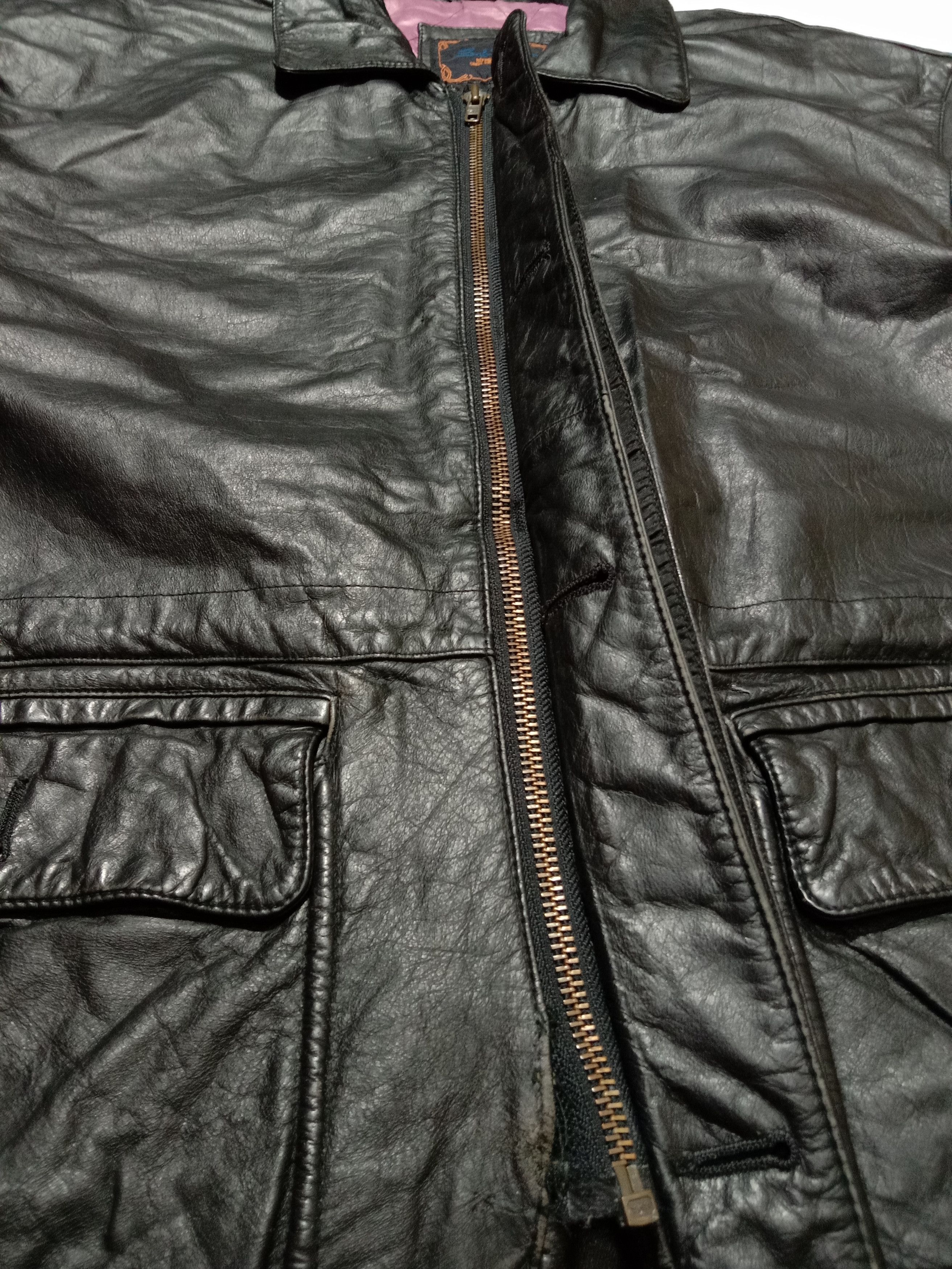 Japanese Brand × Vintage Vintage Sub Urban Leather Jacket Refined Collection Size US L / EU 52-54 / 3 - 7 Thumbnail