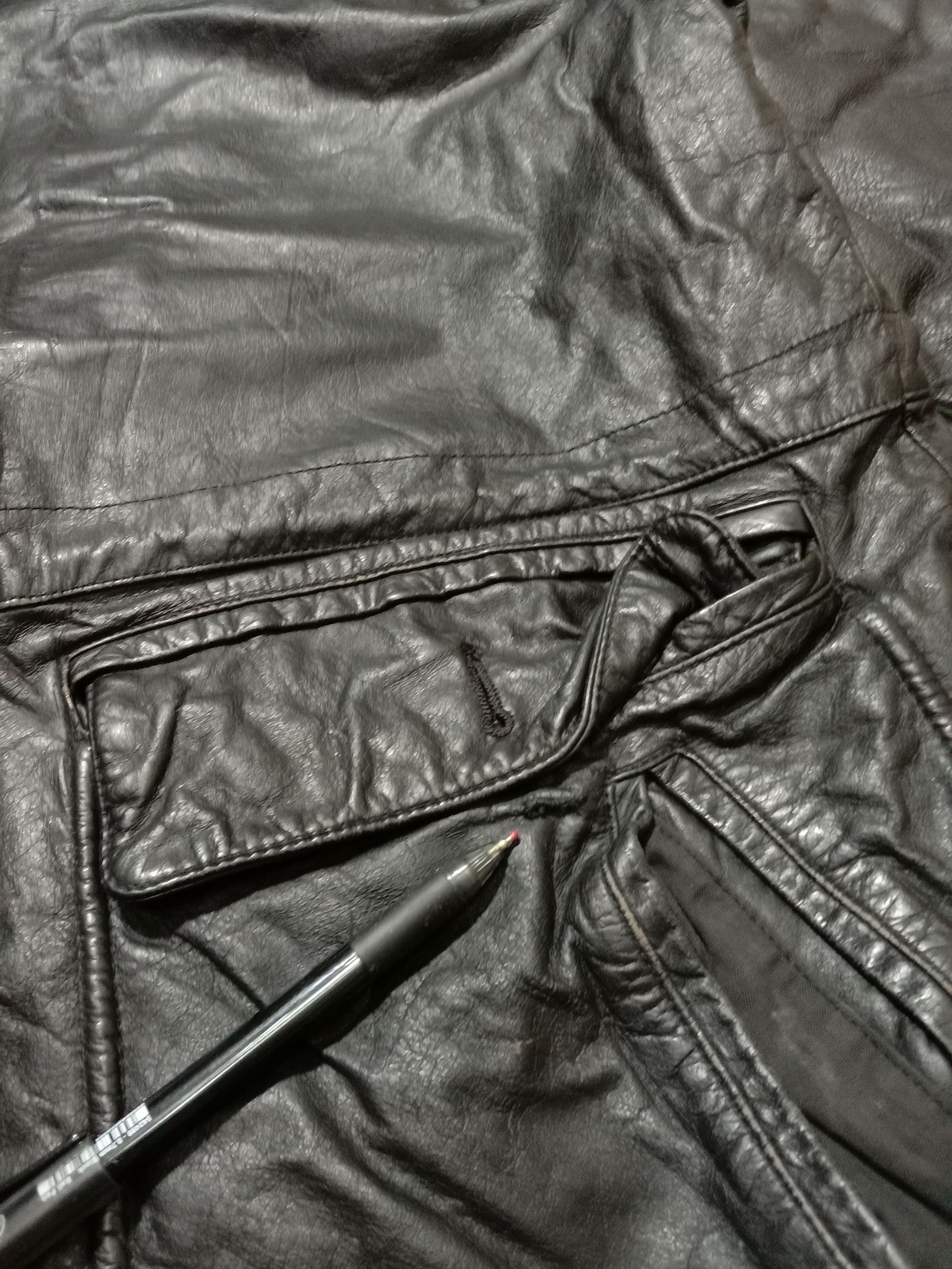 Japanese Brand × Vintage Vintage Sub Urban Leather Jacket Refined Collection Size US L / EU 52-54 / 3 - 8 Thumbnail