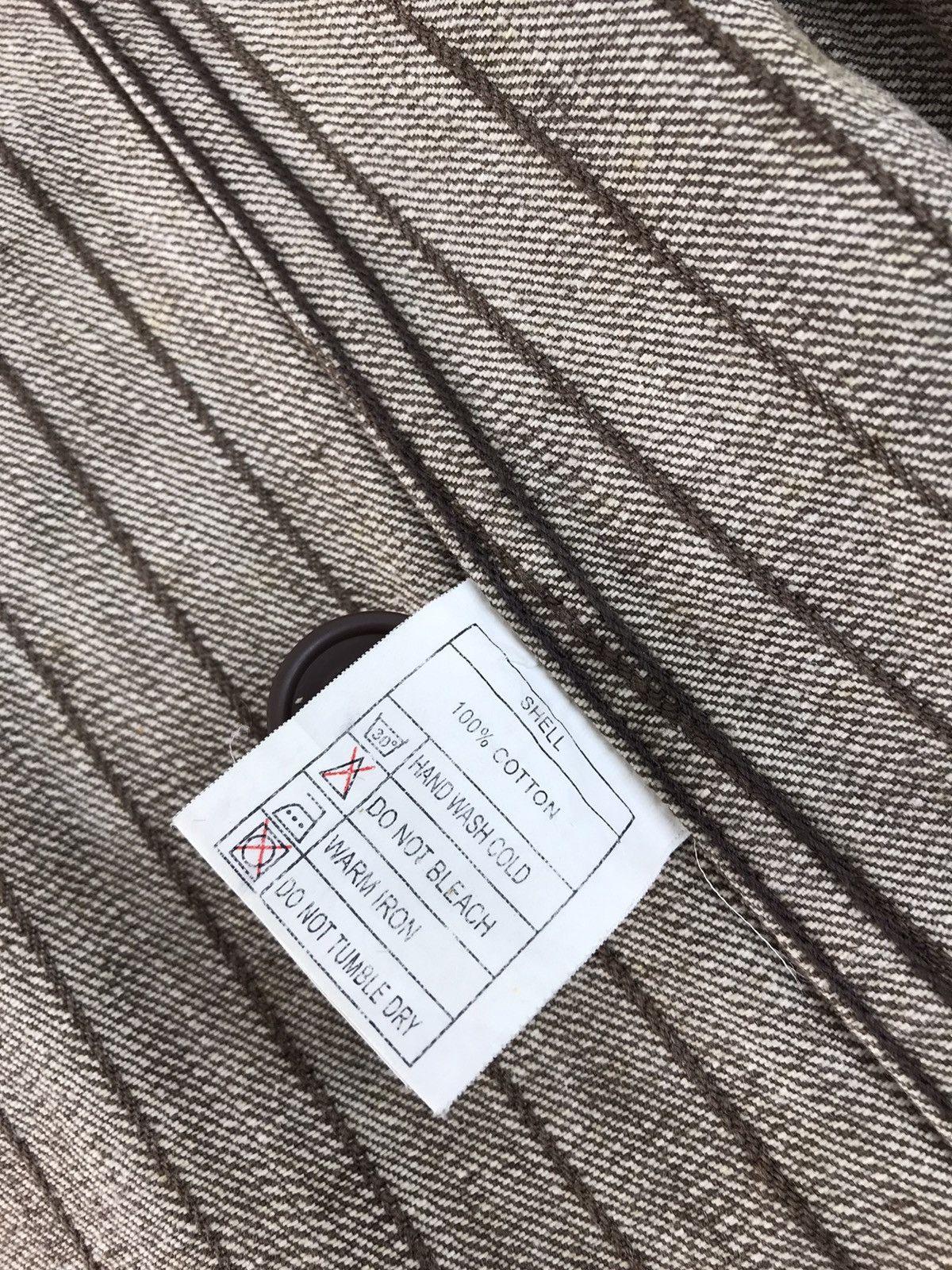 Japanese Brand × Vintage Jungle Storm Chore Jacket Button Style Double Pocket Striped Size US L / EU 52-54 / 3 - 6 Thumbnail