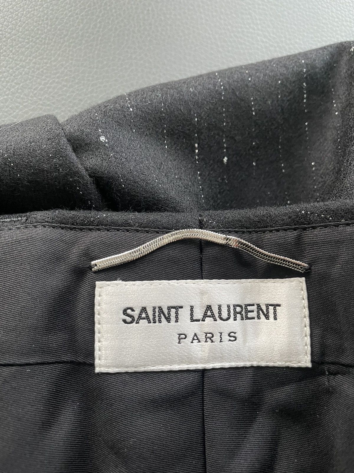 Hedi Slimane × Saint Laurent Paris × Yves Saint Laurent Limited Rare BrandNEW Super Runway Iconic Striped Wool Pant Size US 32 / EU 48 - 10 Thumbnail