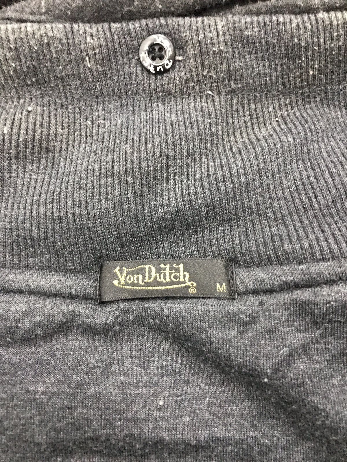 Vintage × Von Dutch Von Dutch Vest Winter Jacket Hoodie Zipper Hype Style Size US S / EU 44-46 / 1 - 3 Thumbnail