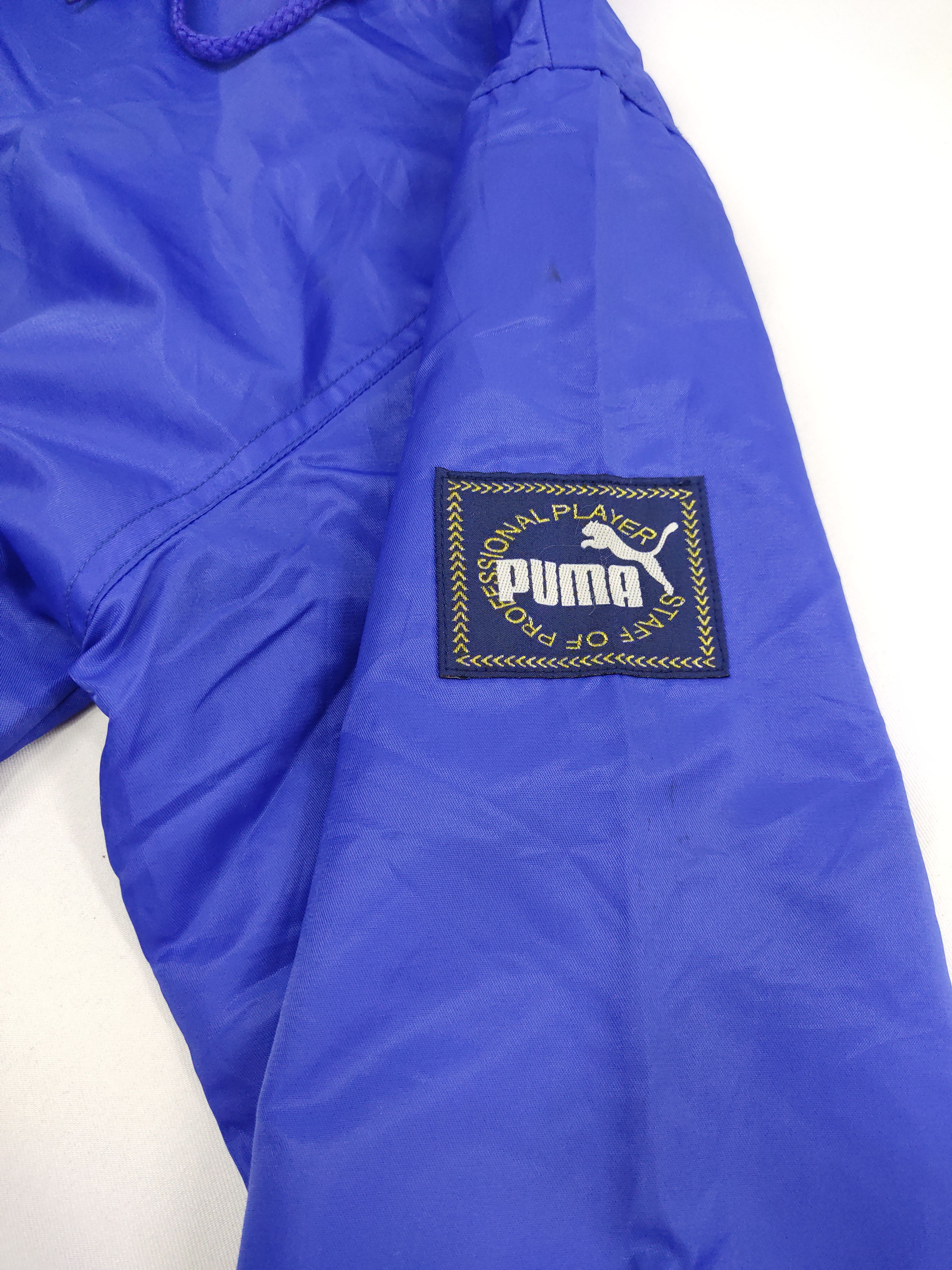 Puma Vintage Puma Windbreaker Coach Jacket Big Logo Streetwear Size US XL / EU 56 / 4 - 3 Thumbnail