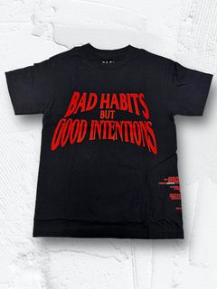 Vlone Bad Habits T Shirt | Grailed