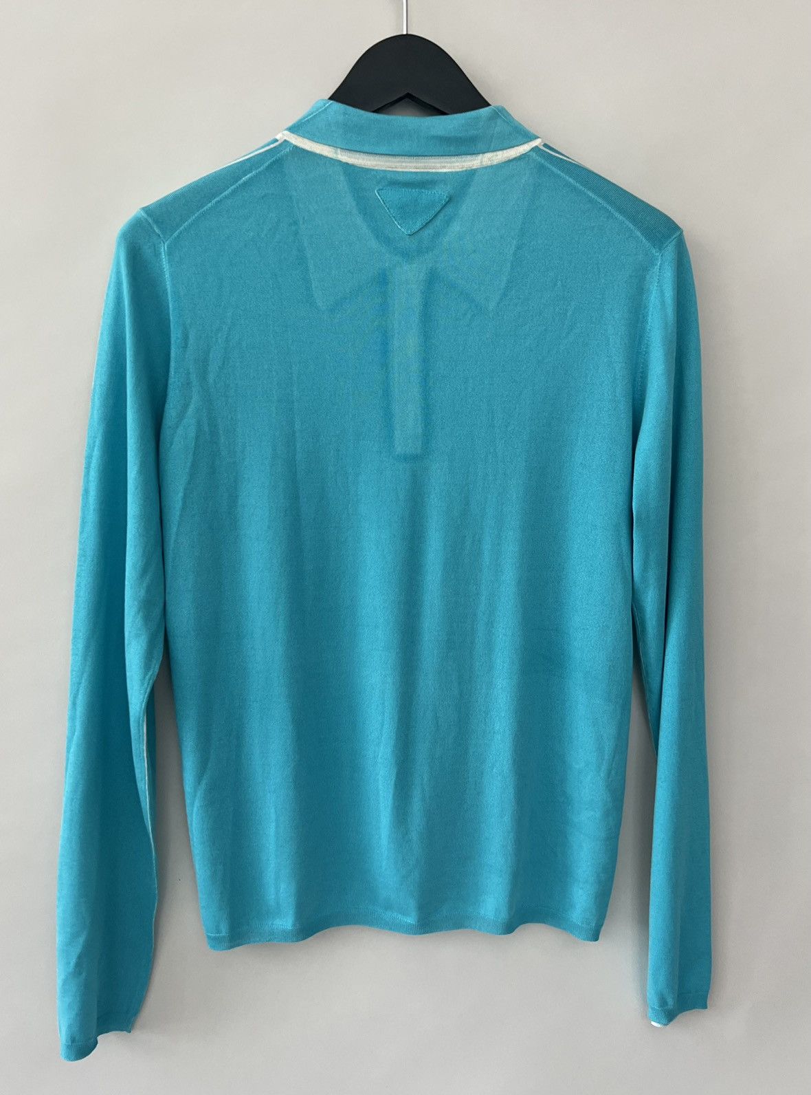 Prada 🔥$2.5 VALUE🔥 Prada Wool Cashmere Polo Shirt Sweater Size S / US 4 / IT 40 - 3 Thumbnail