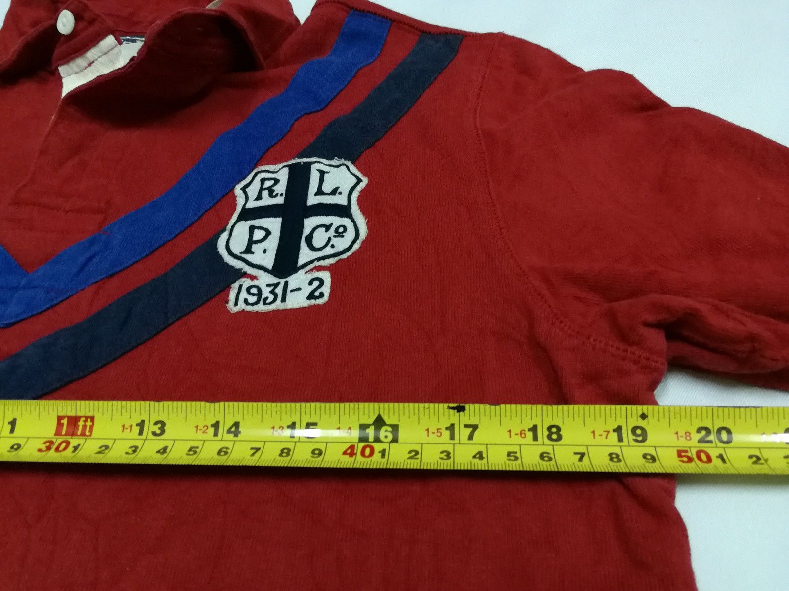 Polo Ralph Lauren Vintage POLO RALPH LAUREN RUGBY R.L.P.C PRL Athletic Size US M / EU 48-50 / 2 - 6 Thumbnail