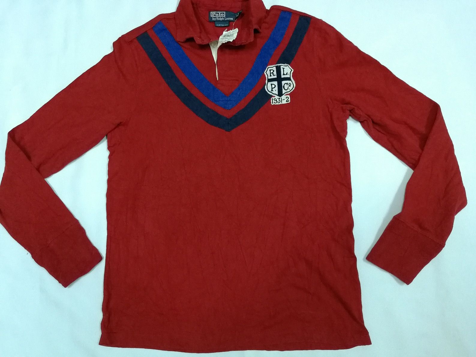 Polo Ralph Lauren Vintage POLO RALPH LAUREN RUGBY R.L.P.C PRL Athletic Size US M / EU 48-50 / 2 - 2 Thumbnail