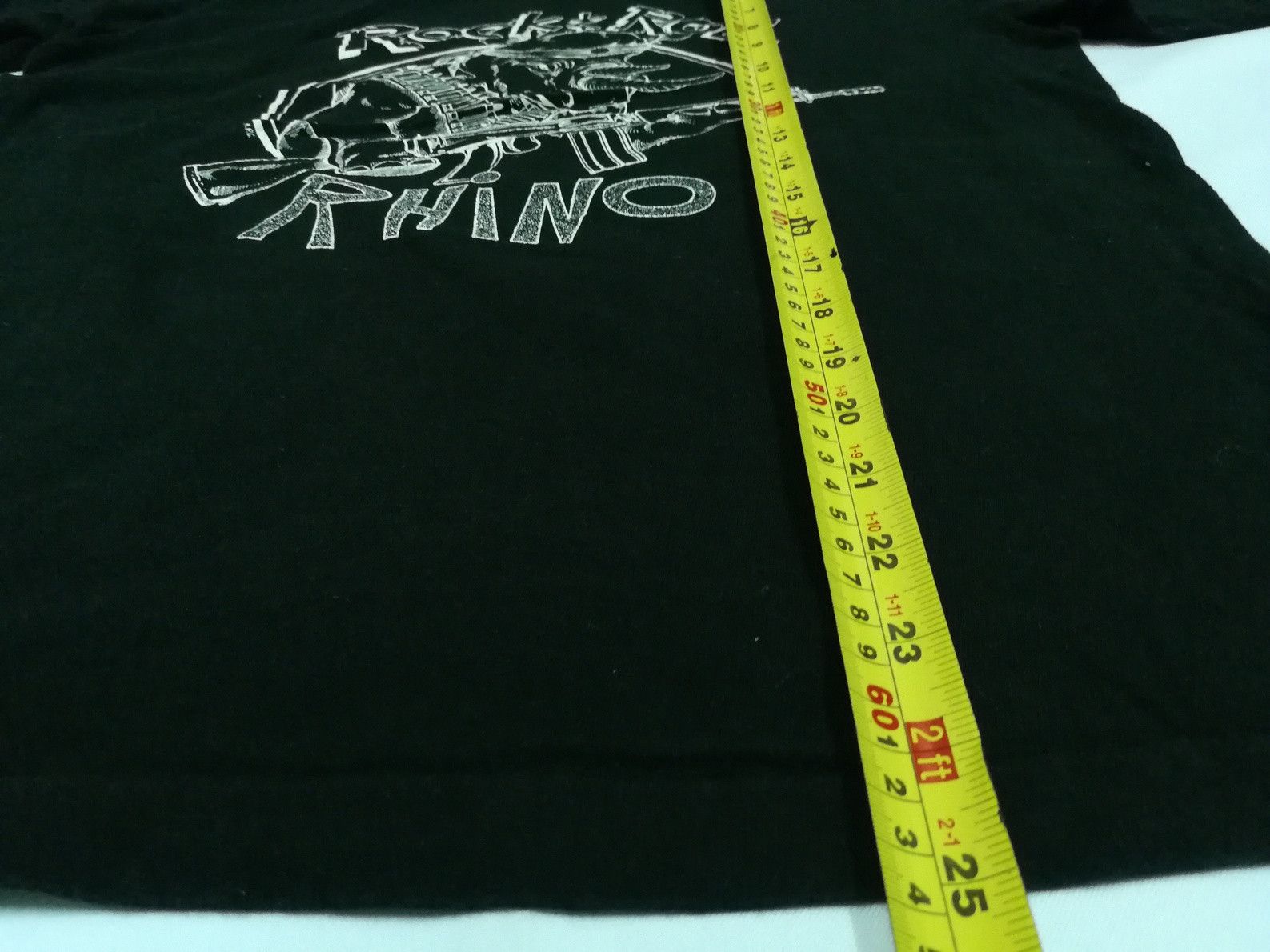 Band Tees Rare Vintage 90s 1991 Classic Rock N Roll Rhino Music Tee Size US S / EU 44-46 / 1 - 6 Thumbnail