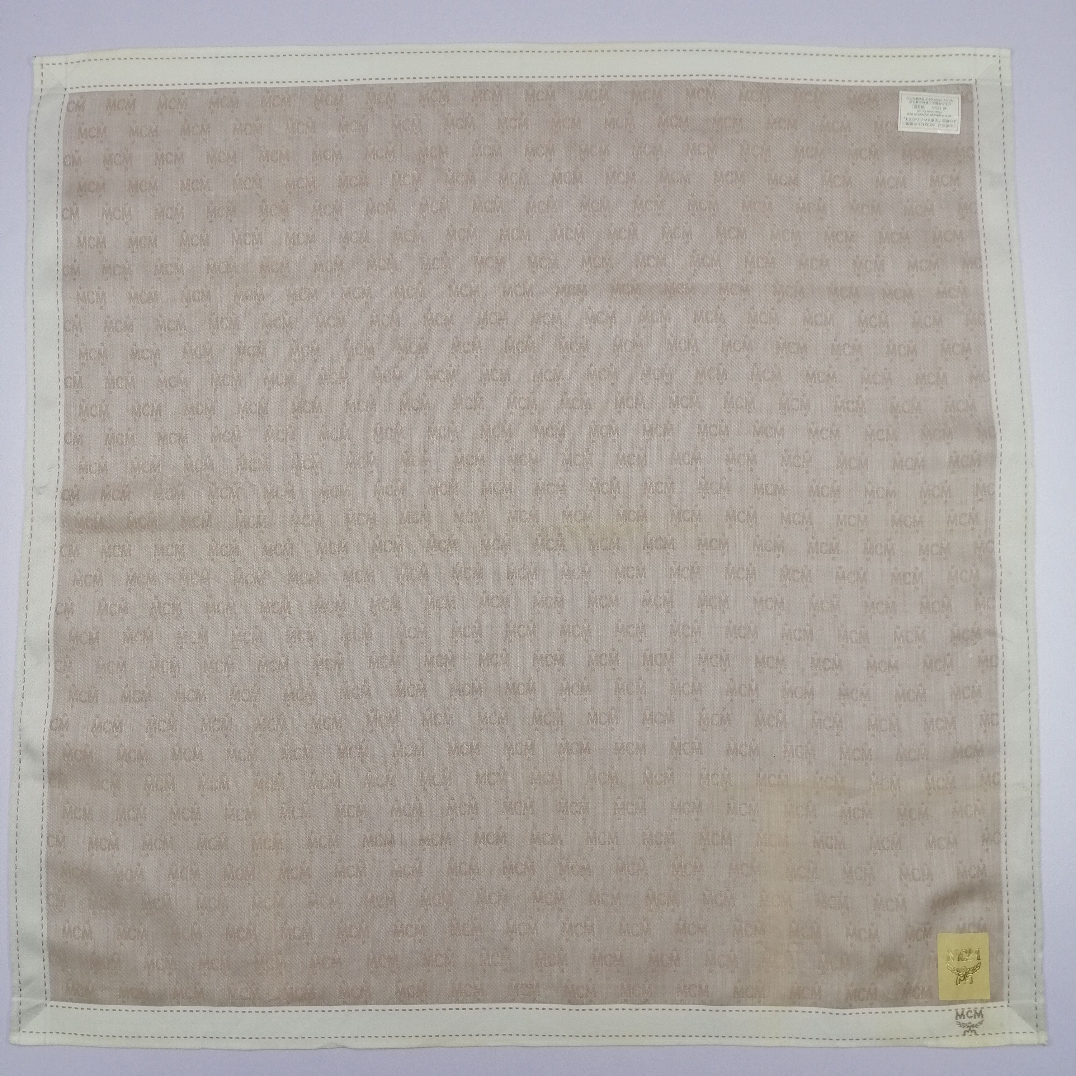 MCM Vintage MCM Handkerchief/Neckerchief/aaBandana-KD1121 Size ONE SIZE - 4 Thumbnail