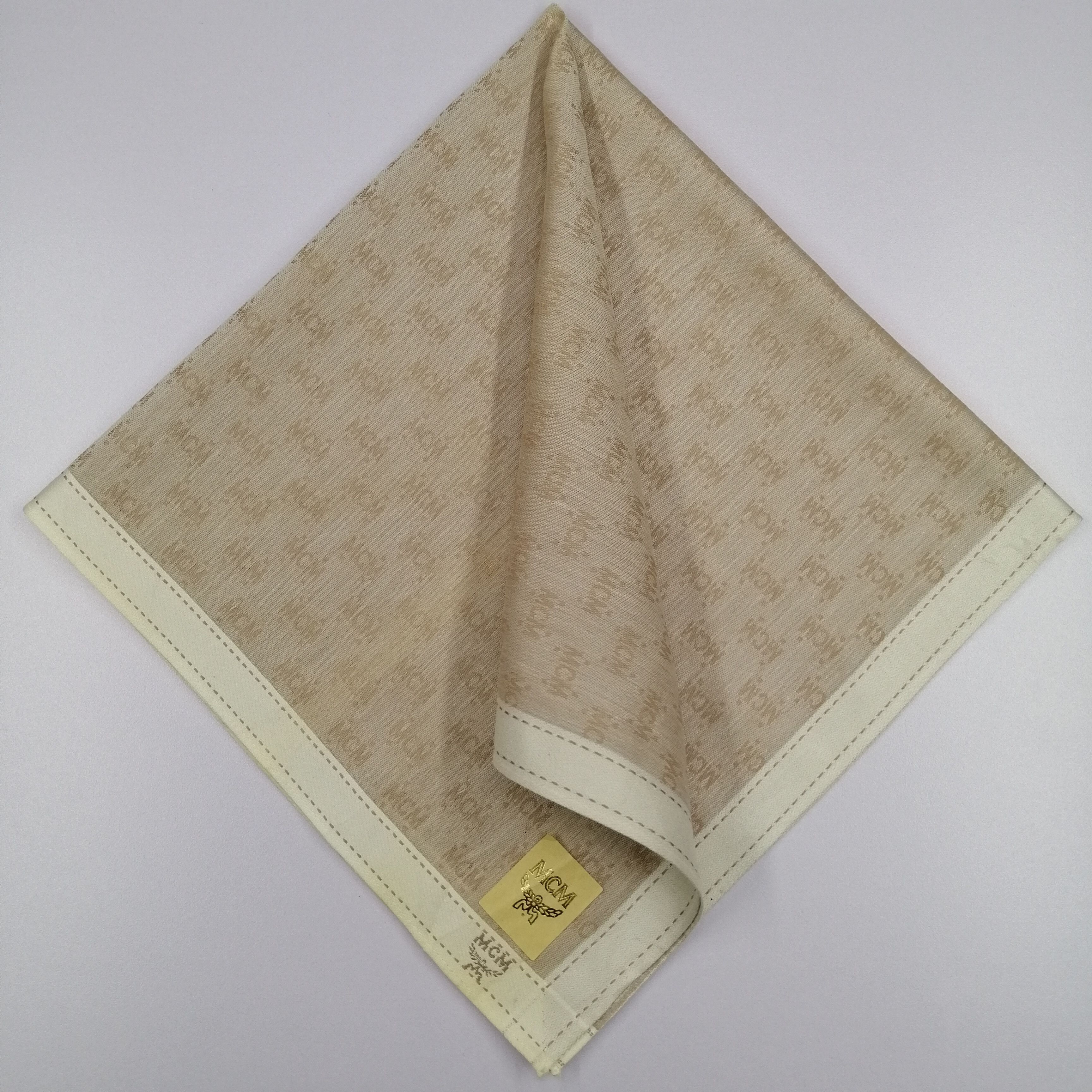 MCM Vintage MCM Handkerchief/Neckerchief/aaBandana-KD1121 Size ONE SIZE - 1 Thumbnail