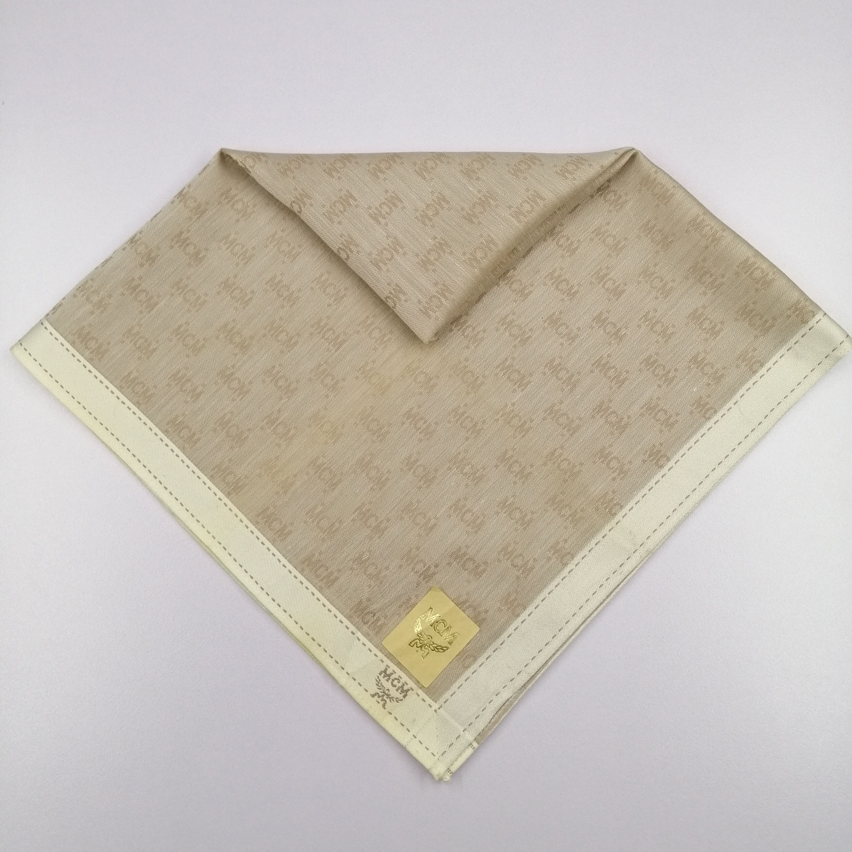 MCM Vintage MCM Handkerchief/Neckerchief/aaBandana-KD1121 Size ONE SIZE - 2 Thumbnail